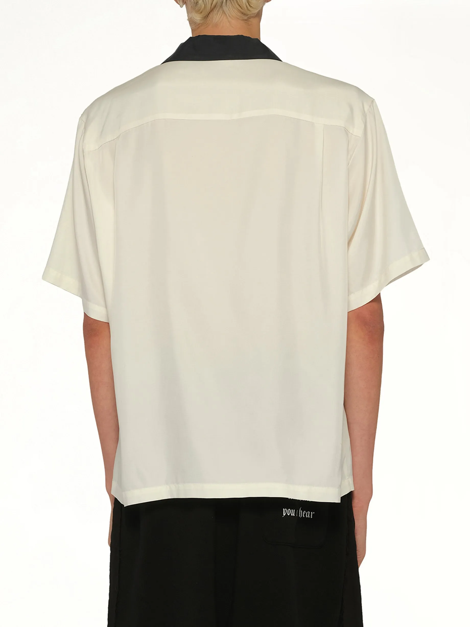 Mind Parasite SS Shirt in Ivory sold by MARAIS product image thumbnail 5