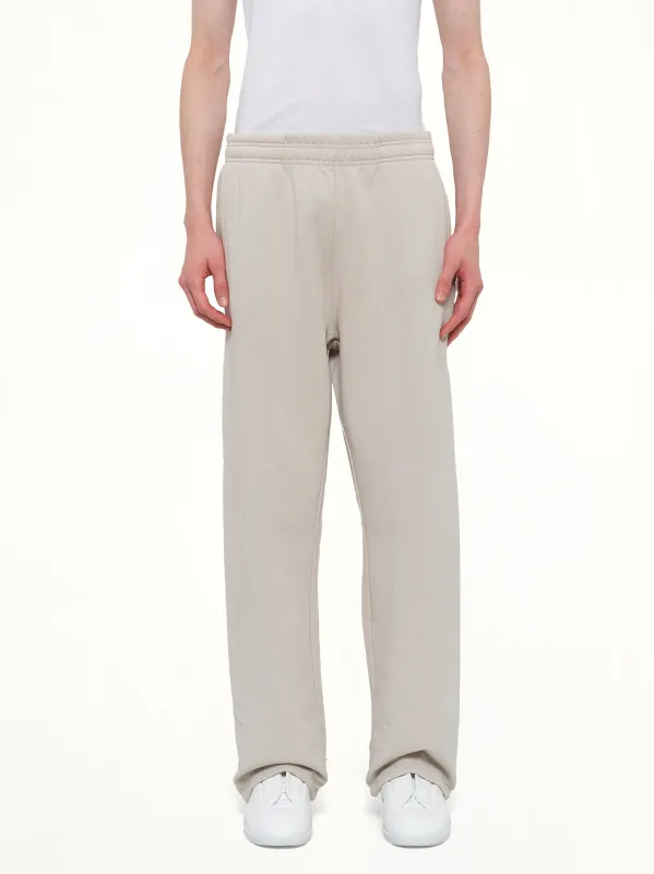 Straight Leg Sweatpant in Off White made by Entire Studios