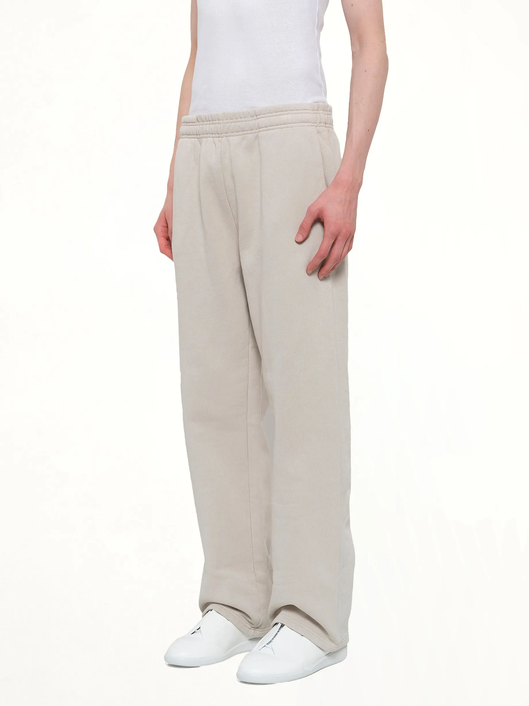 Straight Leg Sweatpant in Off White sold by MARAIS product image thumbnail 3