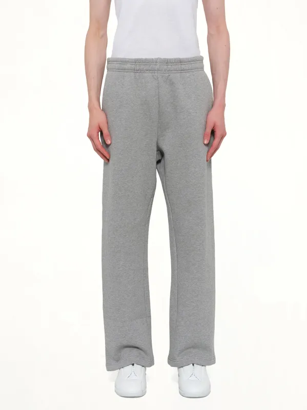Straight Leg Sweatpant in Grey Marle made by Entire Studios