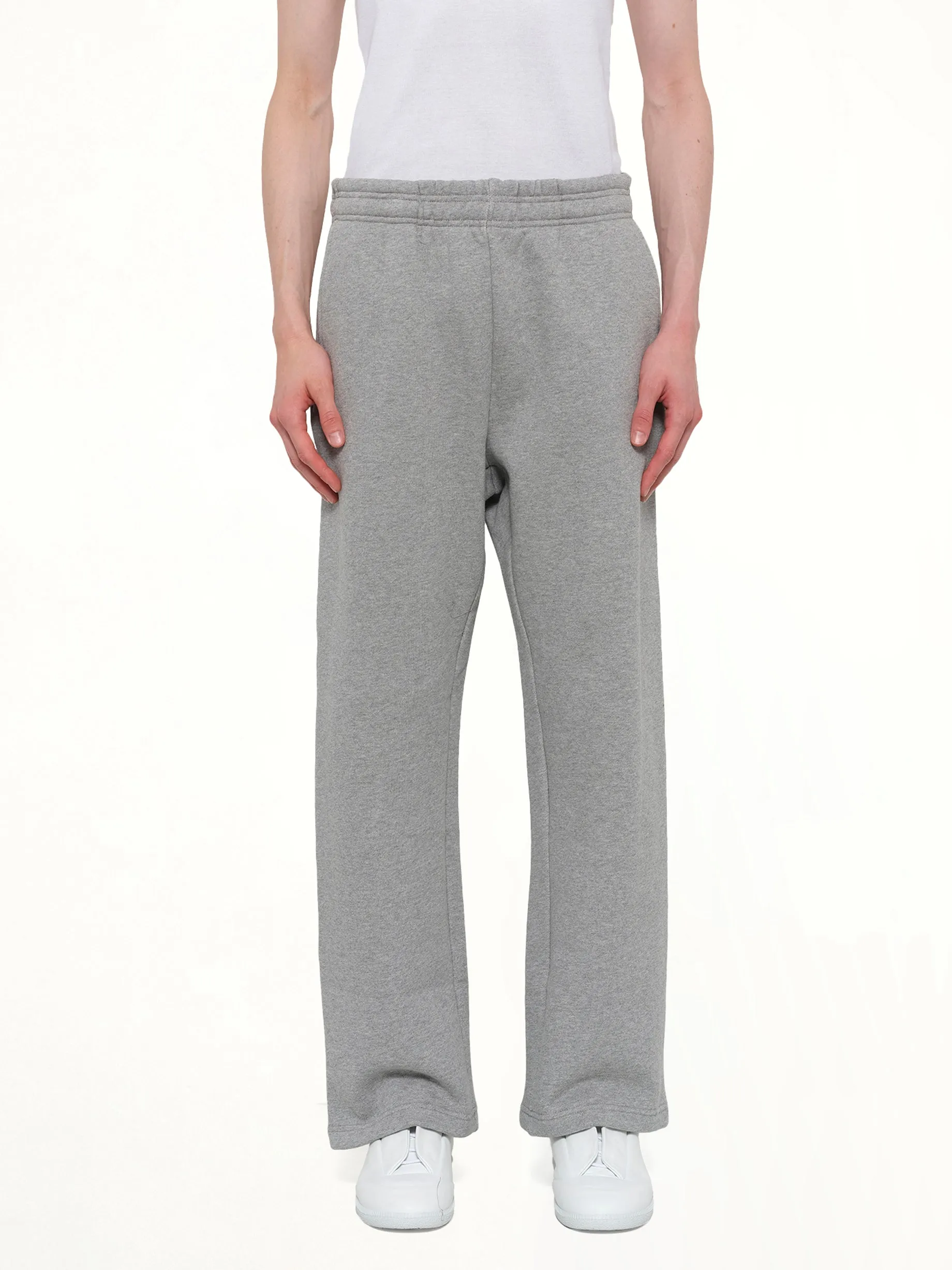 Straight Leg Sweatpant in Grey Marle sold by MARAIS