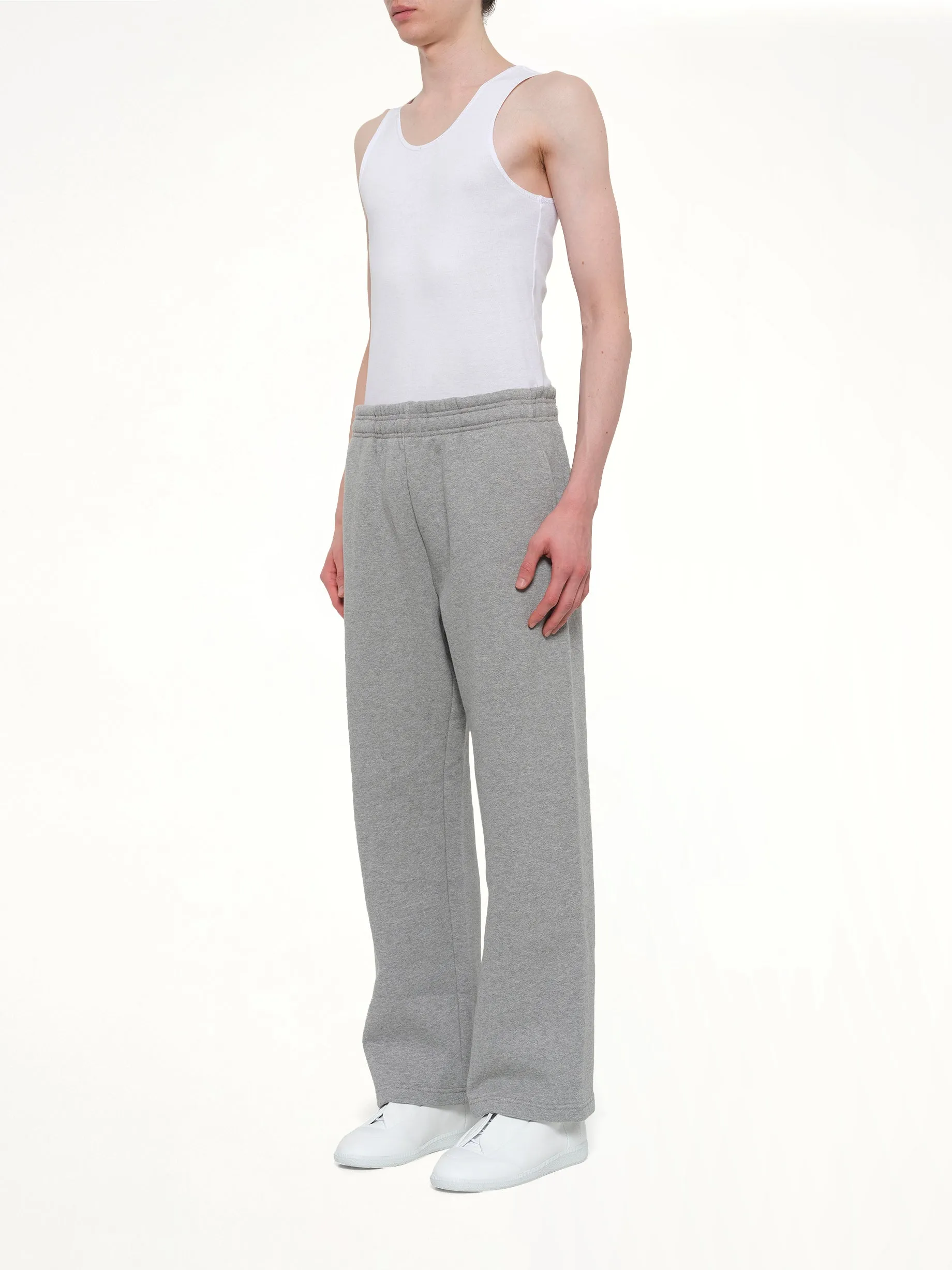Straight Leg Sweatpant in Grey Marle sold by MARAIS product image thumbnail 4