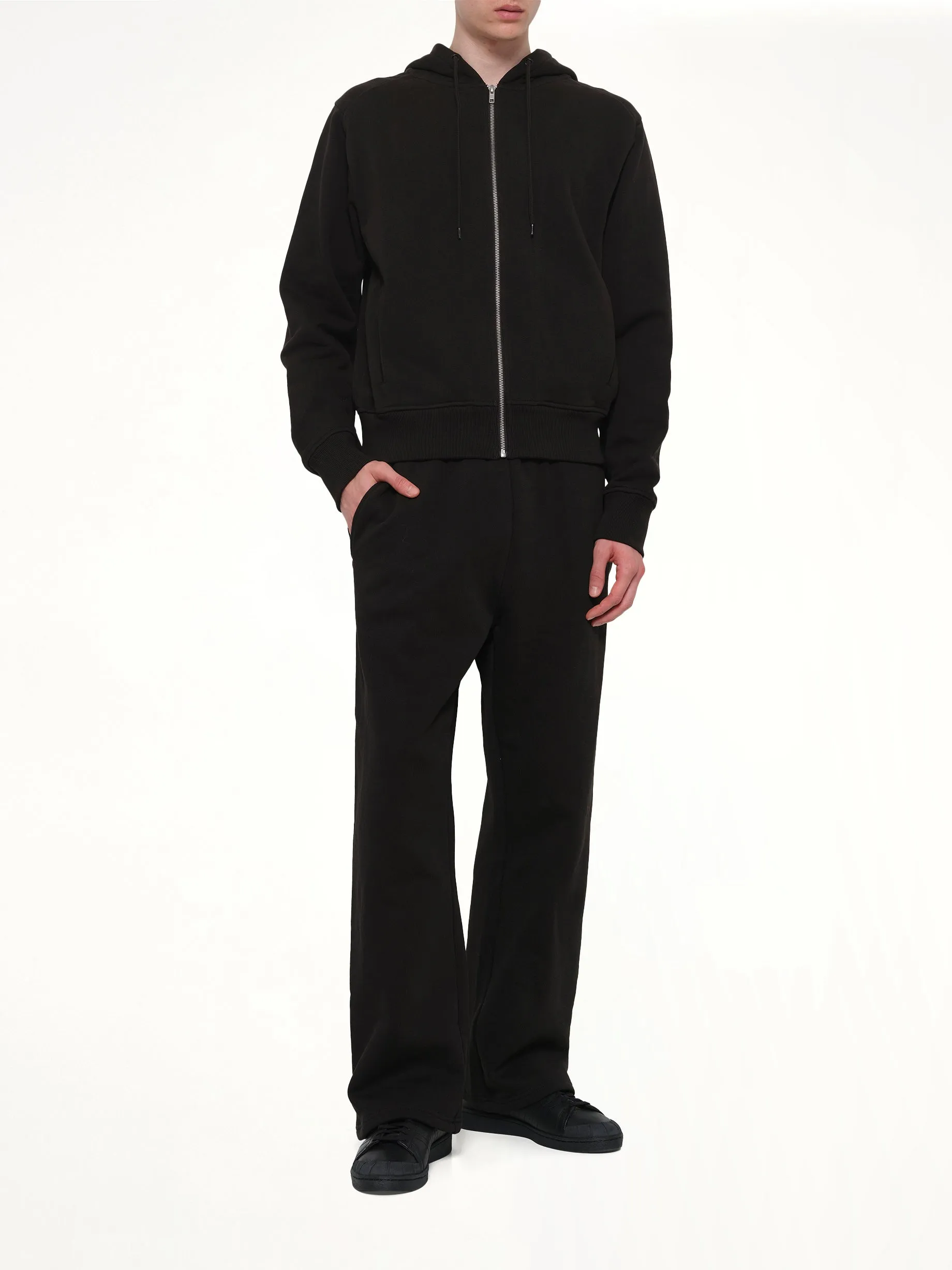 Straight Leg Sweatpant in Black sold by MARAIS product image thumbnail 4