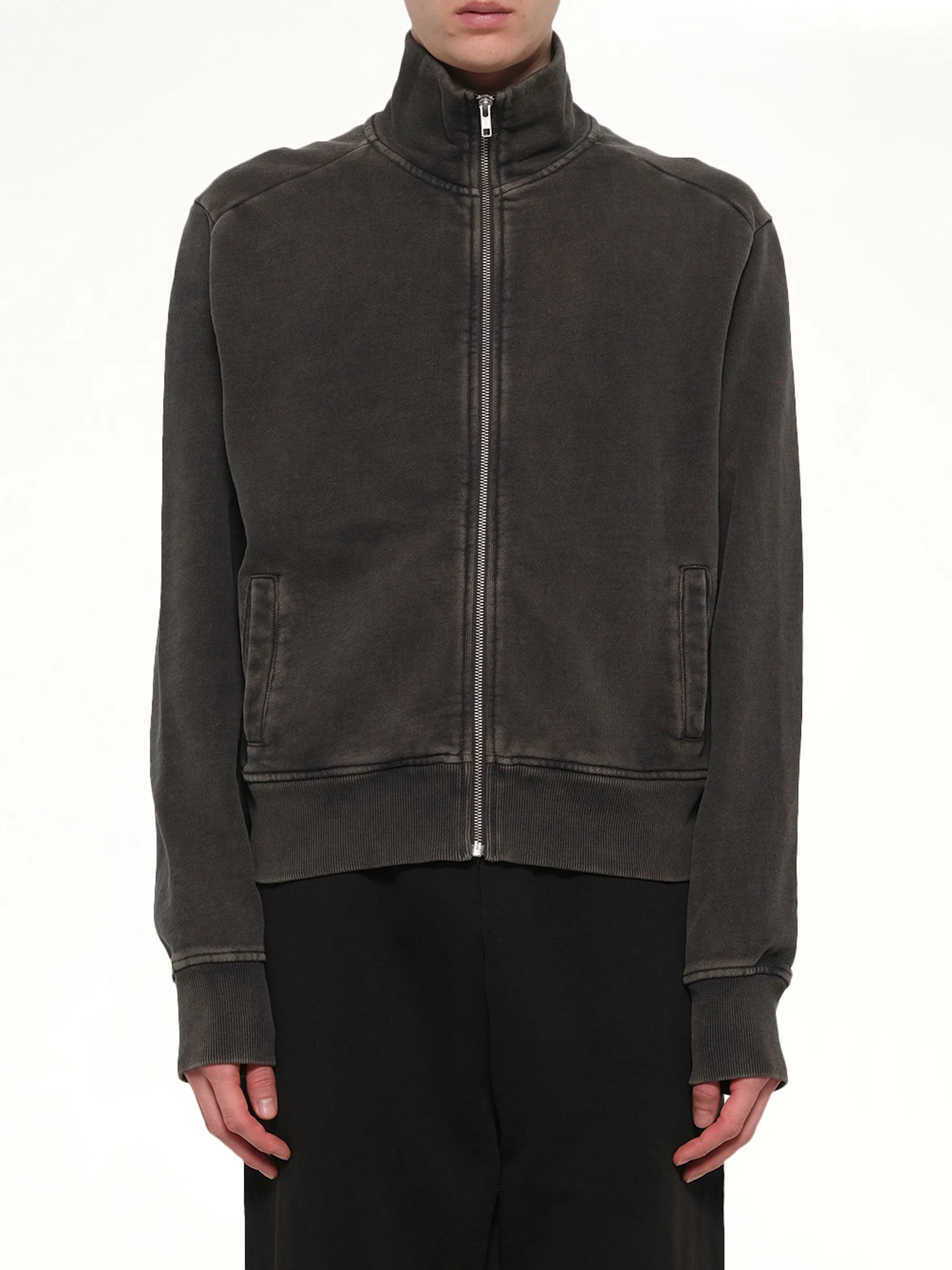 Standard Track Jacket in Washed Black sold by MARAIS