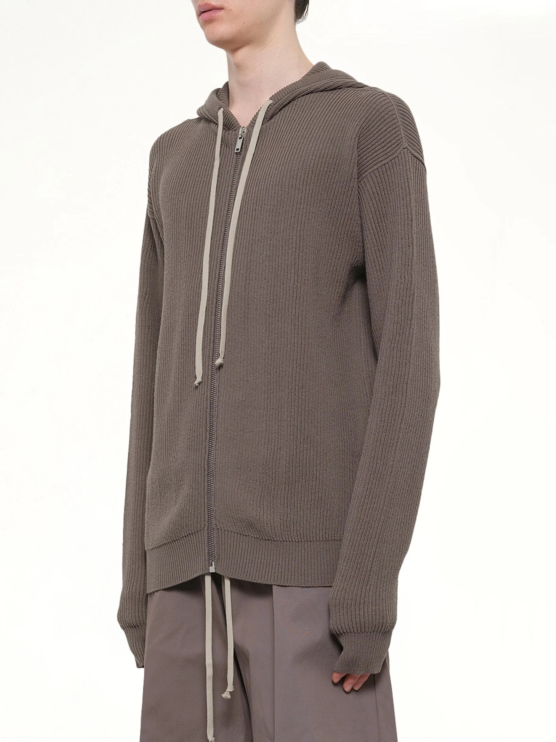 Zipped Hoodie in Dust sold by MARAIS product image thumbnail 3