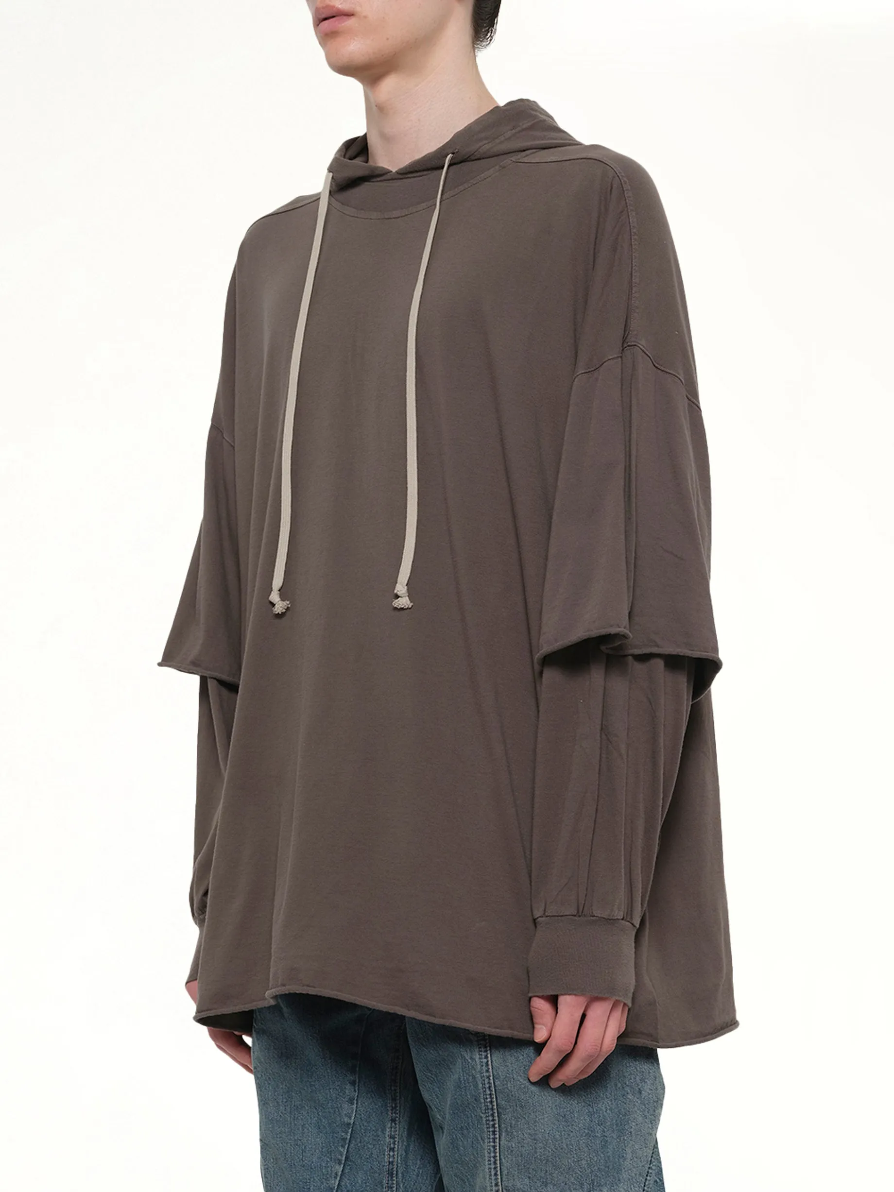 Tommy Hustler Hoodie in Dust sold by MARAIS product image thumbnail 3