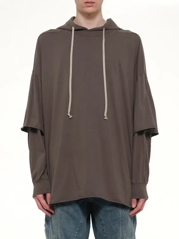 Tommy Hustler Hoodie in Dust sold by MARAIS