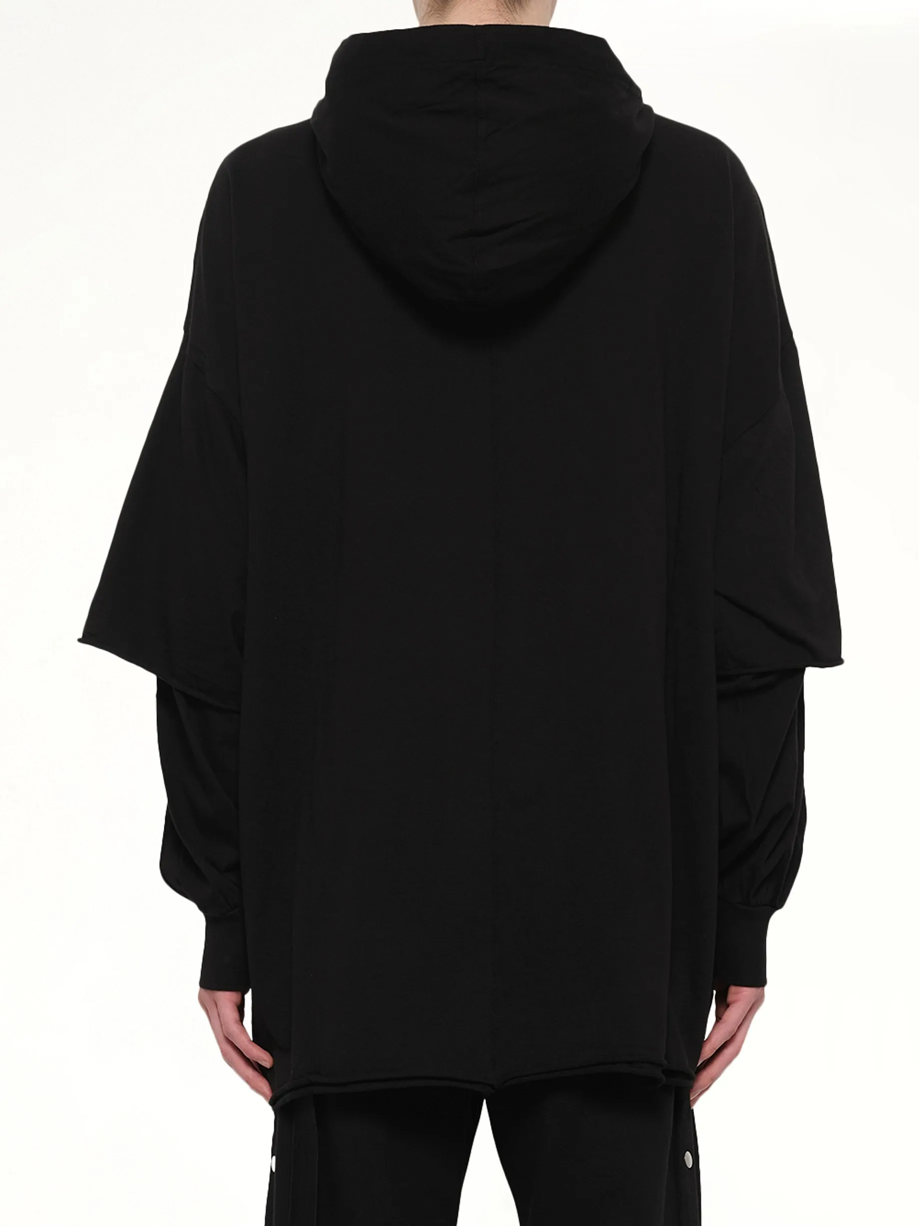 Tommy Hustler Hoodie in Black sold by MARAIS product image thumbnail 5