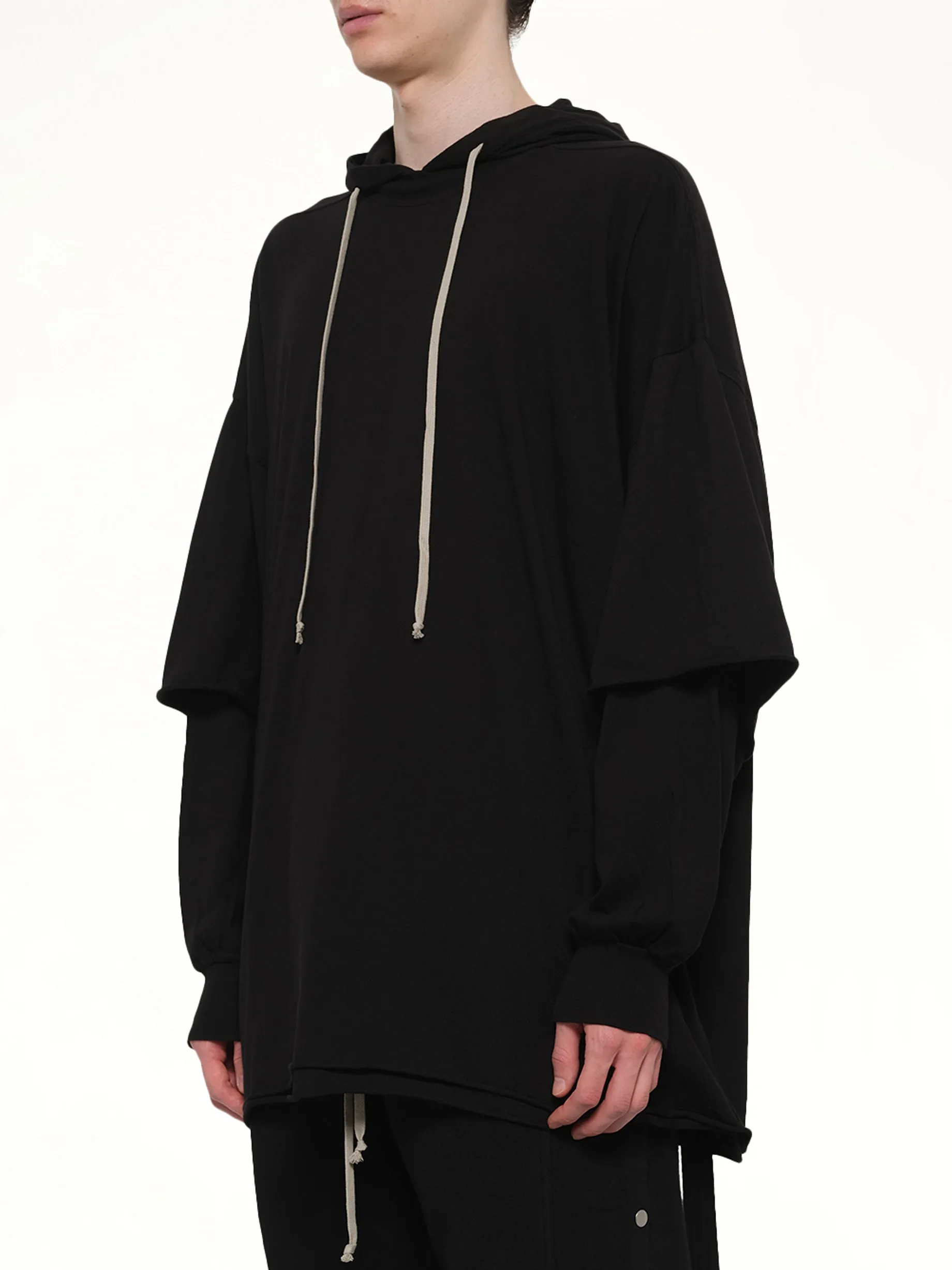 Tommy Hustler Hoodie in Black sold by MARAIS product image thumbnail 3