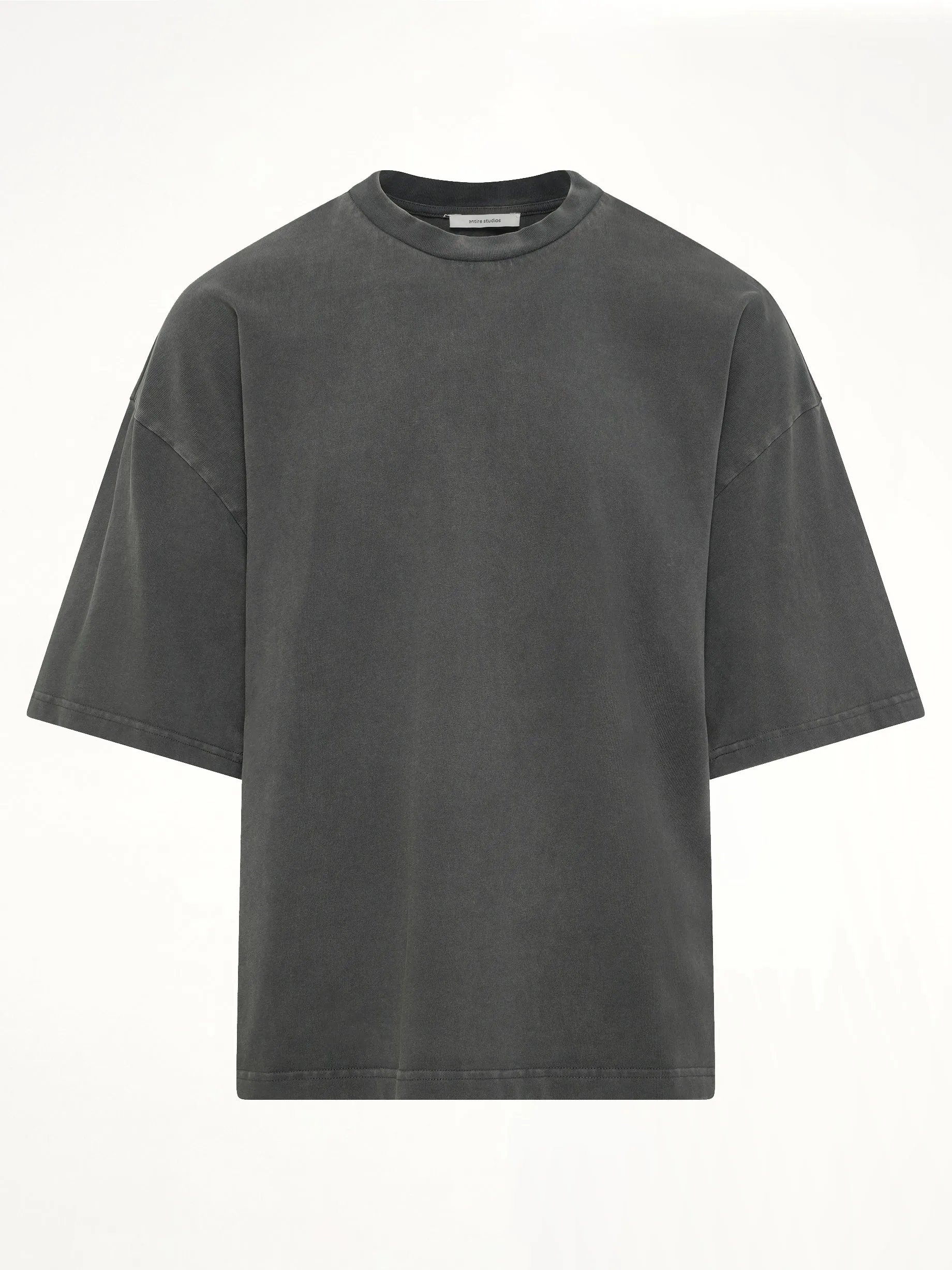 Heavy Boxy T-Shirt in Washed Black sold by MARAIS product image thumbnail 2