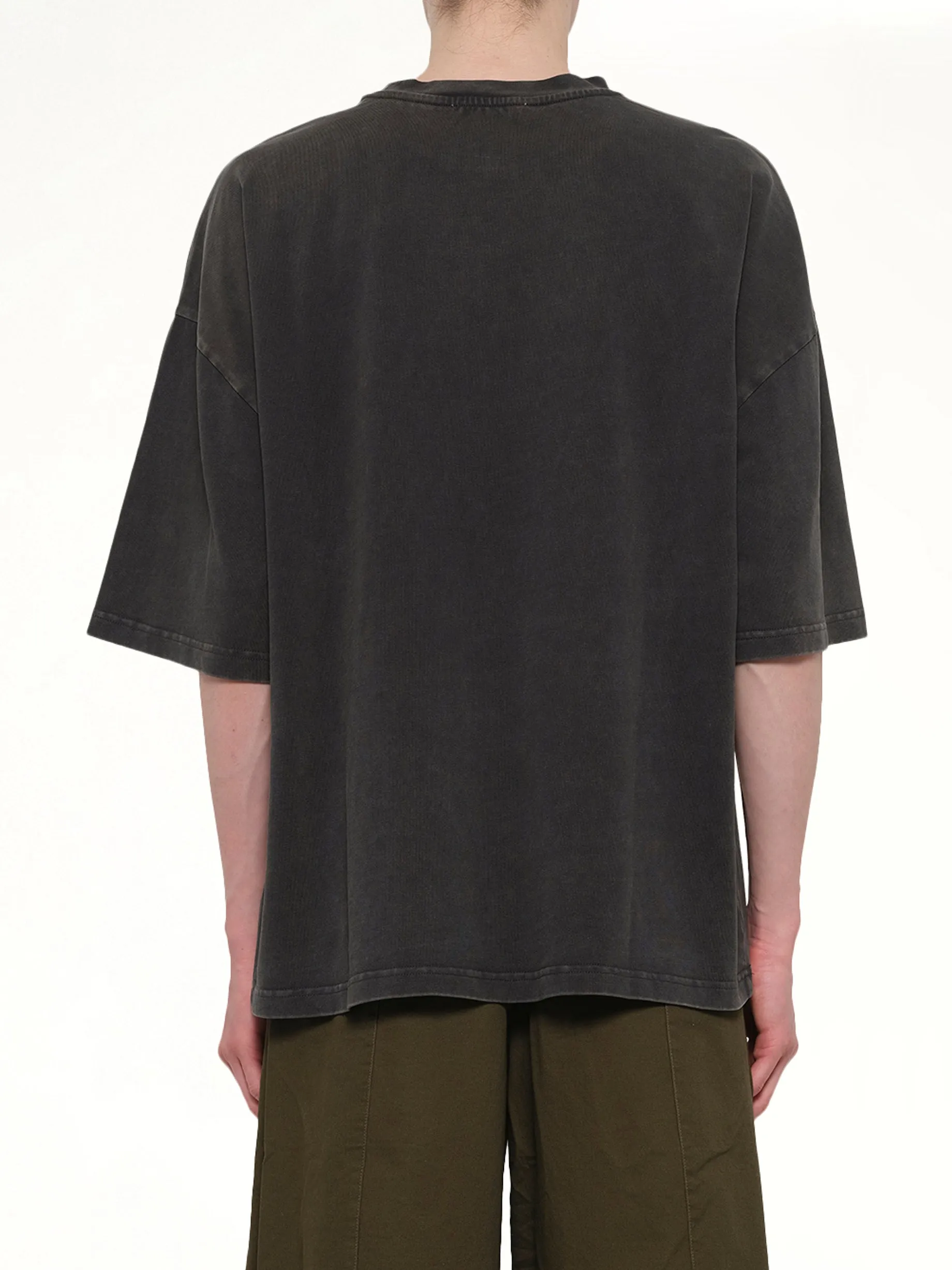 Heavy Boxy T-Shirt in Washed Black sold by MARAIS product image thumbnail 5