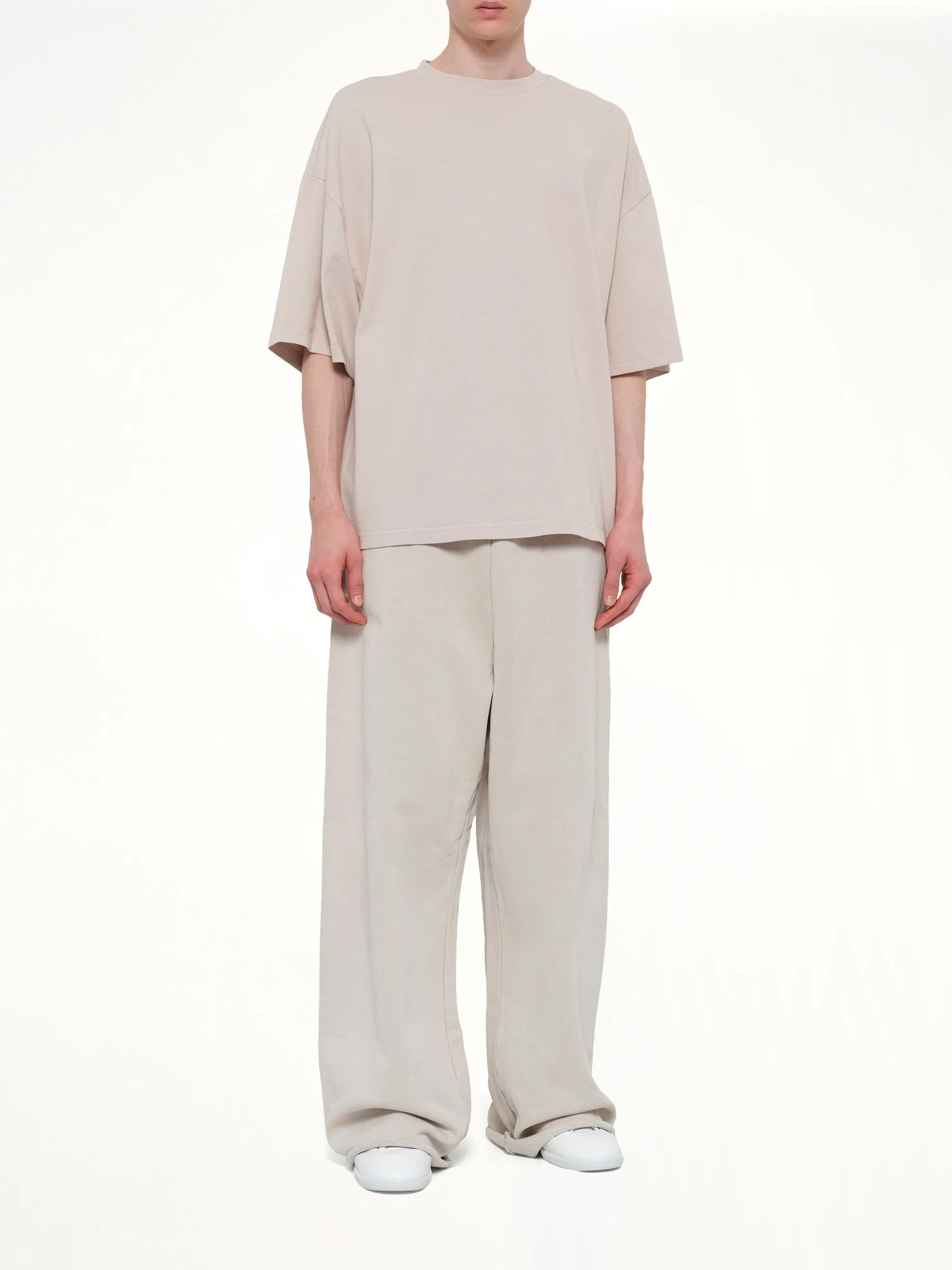Heavy Boxy T-Shirt in Off White sold by MARAIS product image thumbnail 4