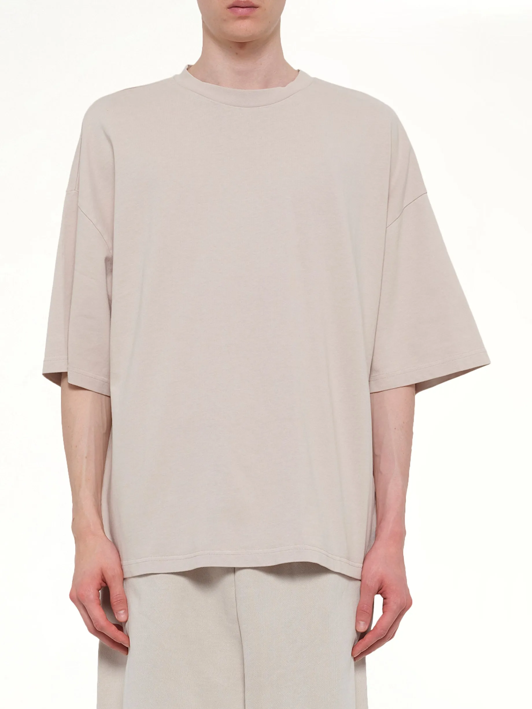 Heavy Boxy T-Shirt in Off White sold by MARAIS