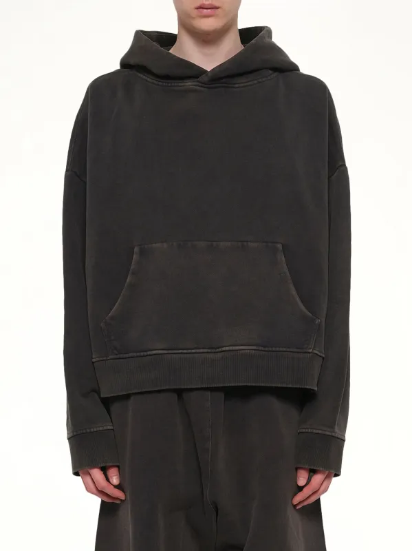 Heavy Hood in Washed Black made by Entire Studios