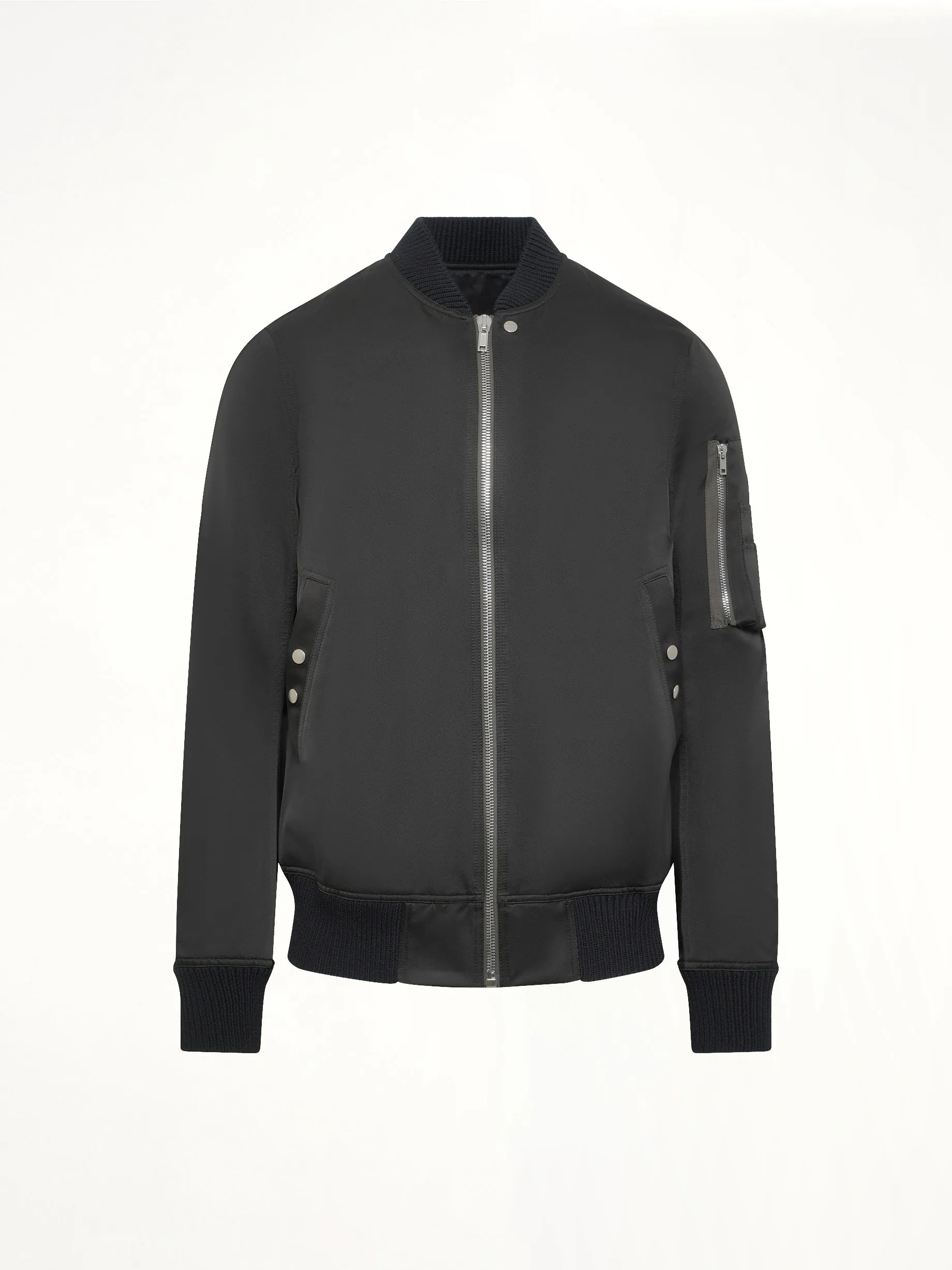 Classic Flight Jacket in Black sold by MARAIS product image thumbnail 2