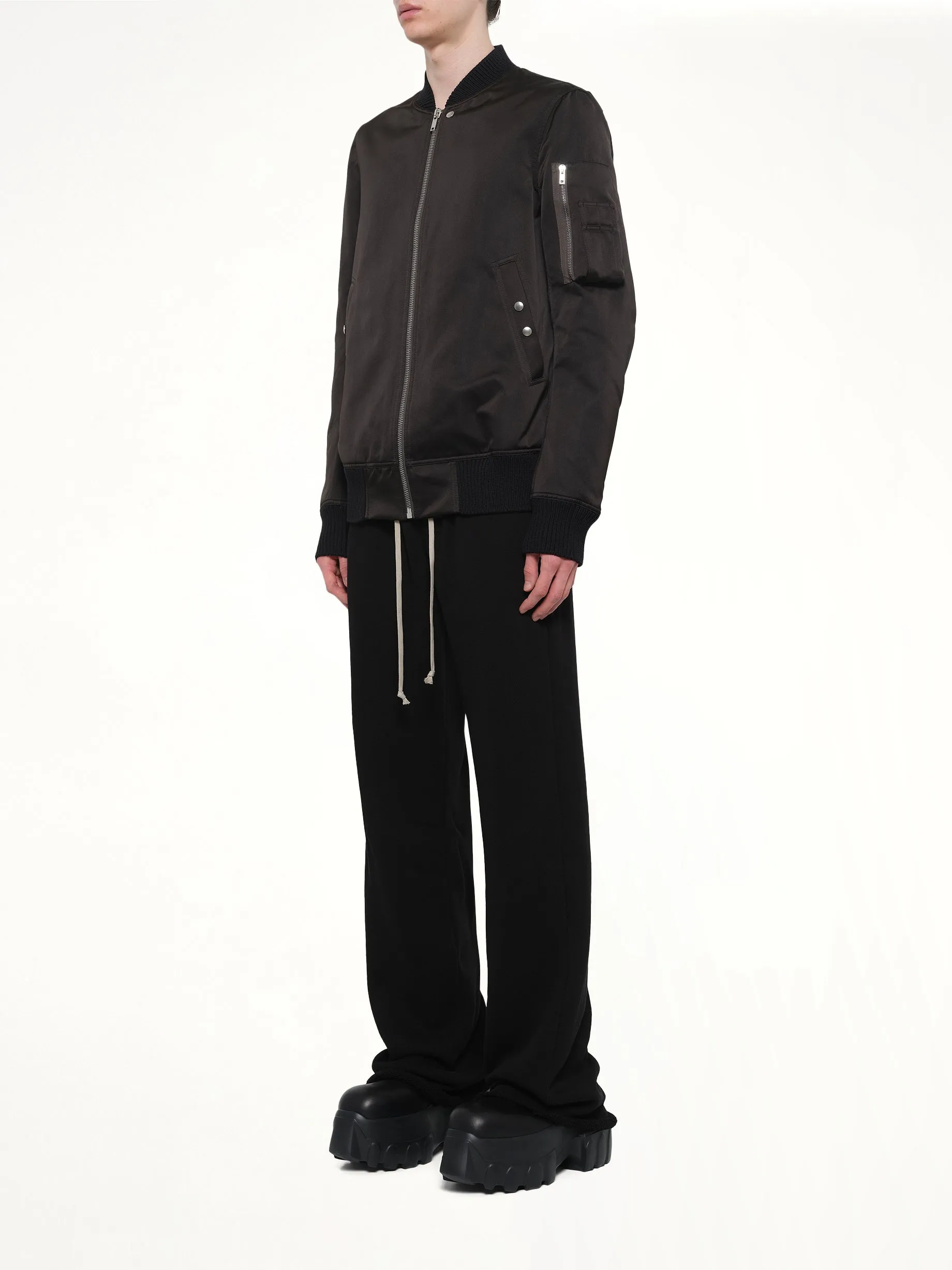 Classic Flight Jacket in Black sold by MARAIS product image thumbnail 4