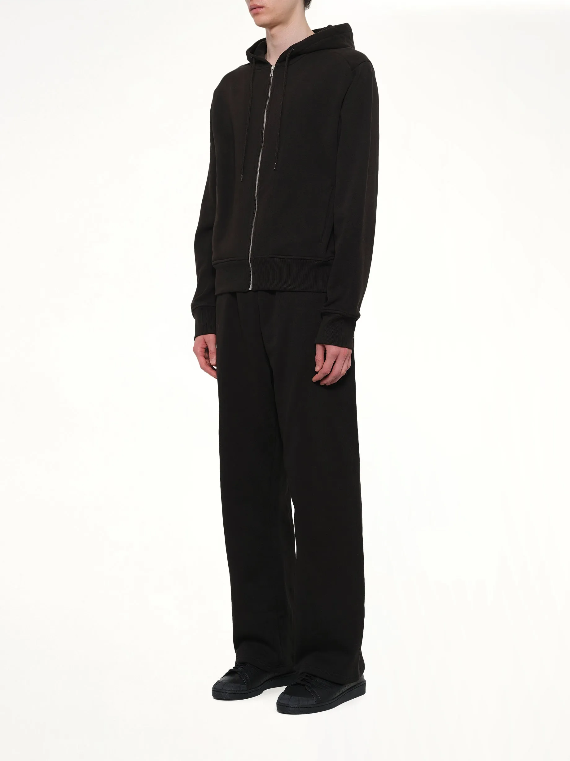 Slim Zip Up in Black sold by MARAIS product image thumbnail 4