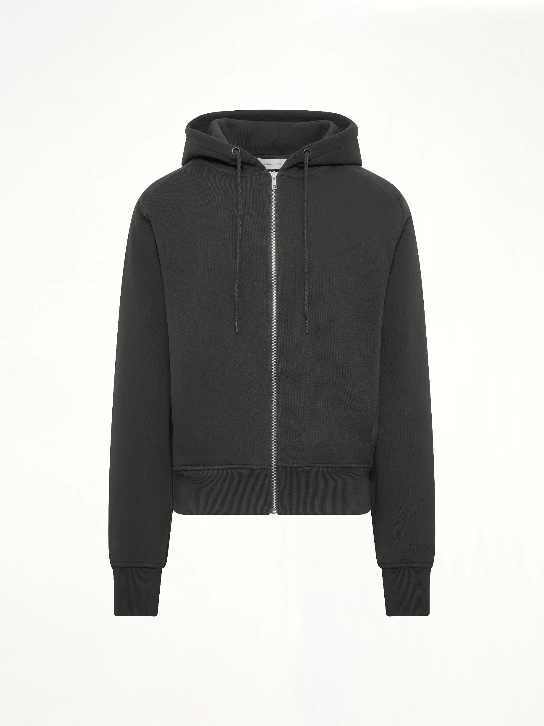 Slim Zip Up in Black sold by MARAIS product image thumbnail 2