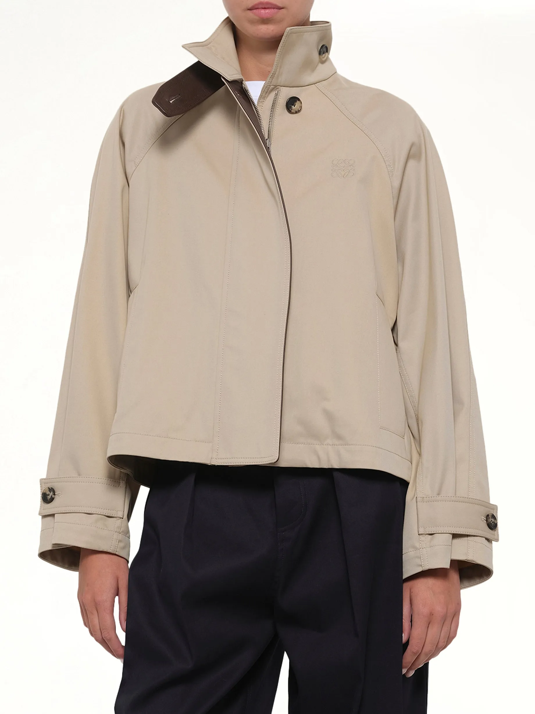 Short Parka in Beige sold by MARAIS