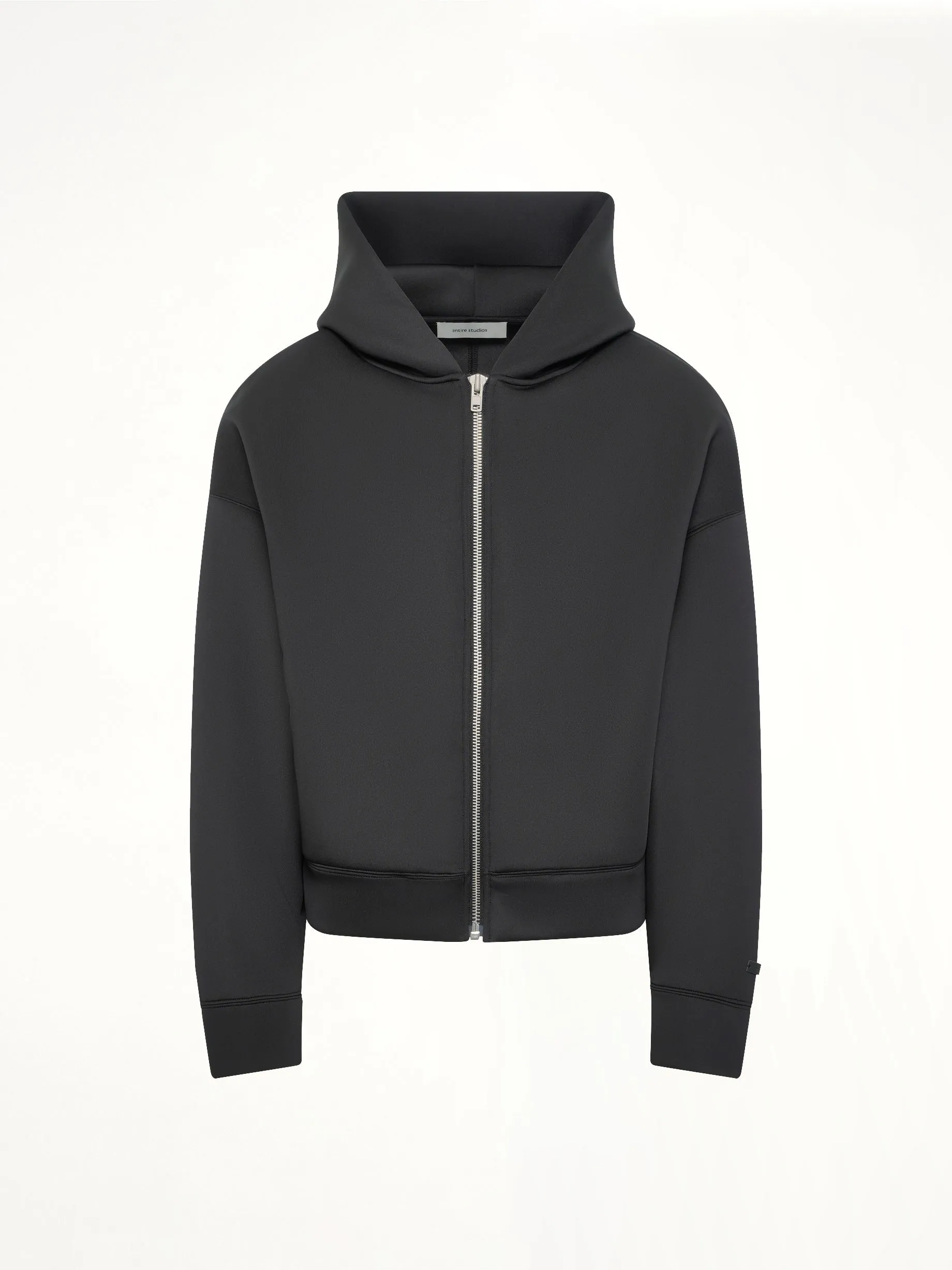 Scuba Zip Hood in Black sold by MARAIS product image thumbnail 2