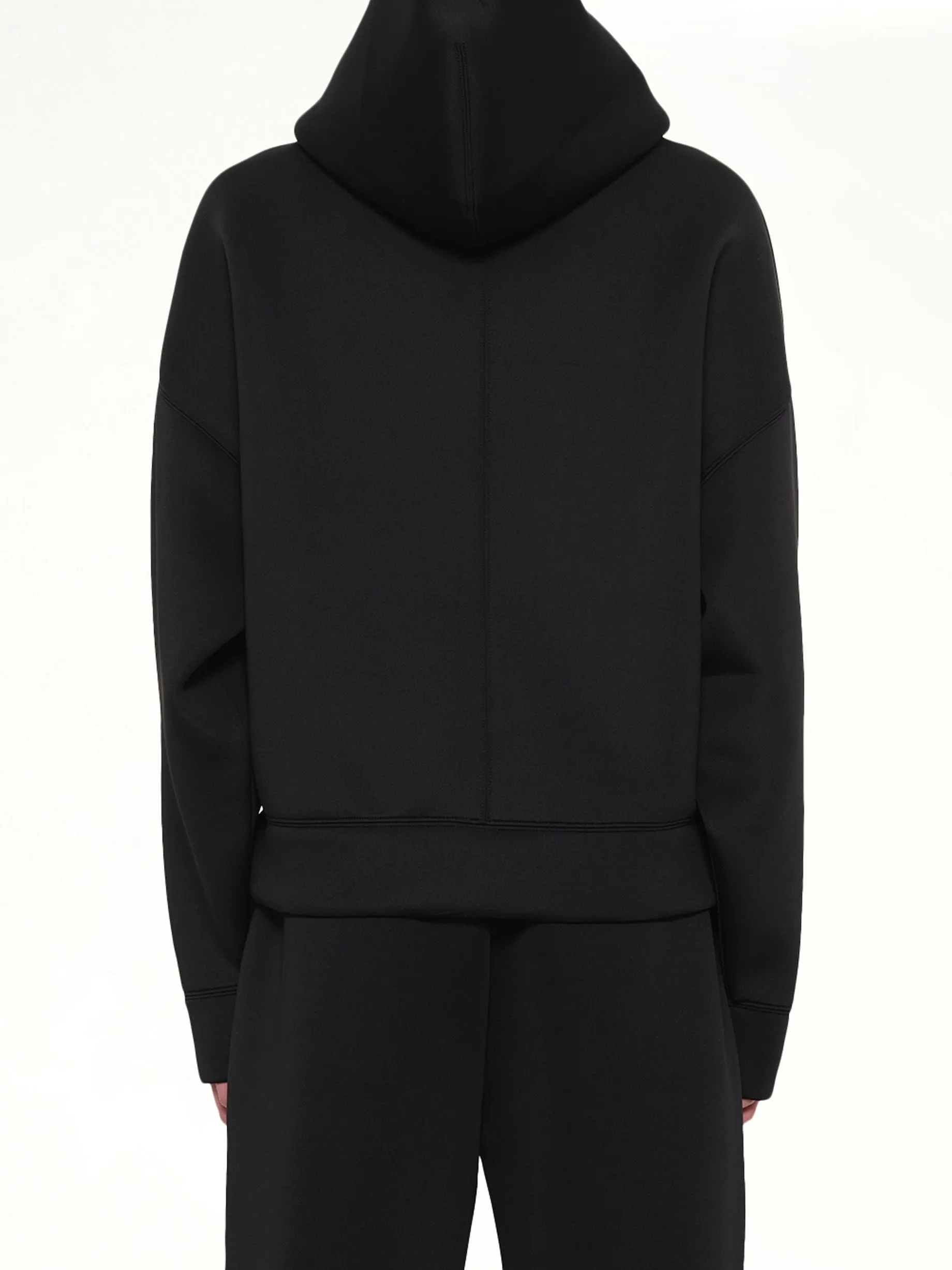 Scuba Zip Hood in Black sold by MARAIS product image thumbnail 5