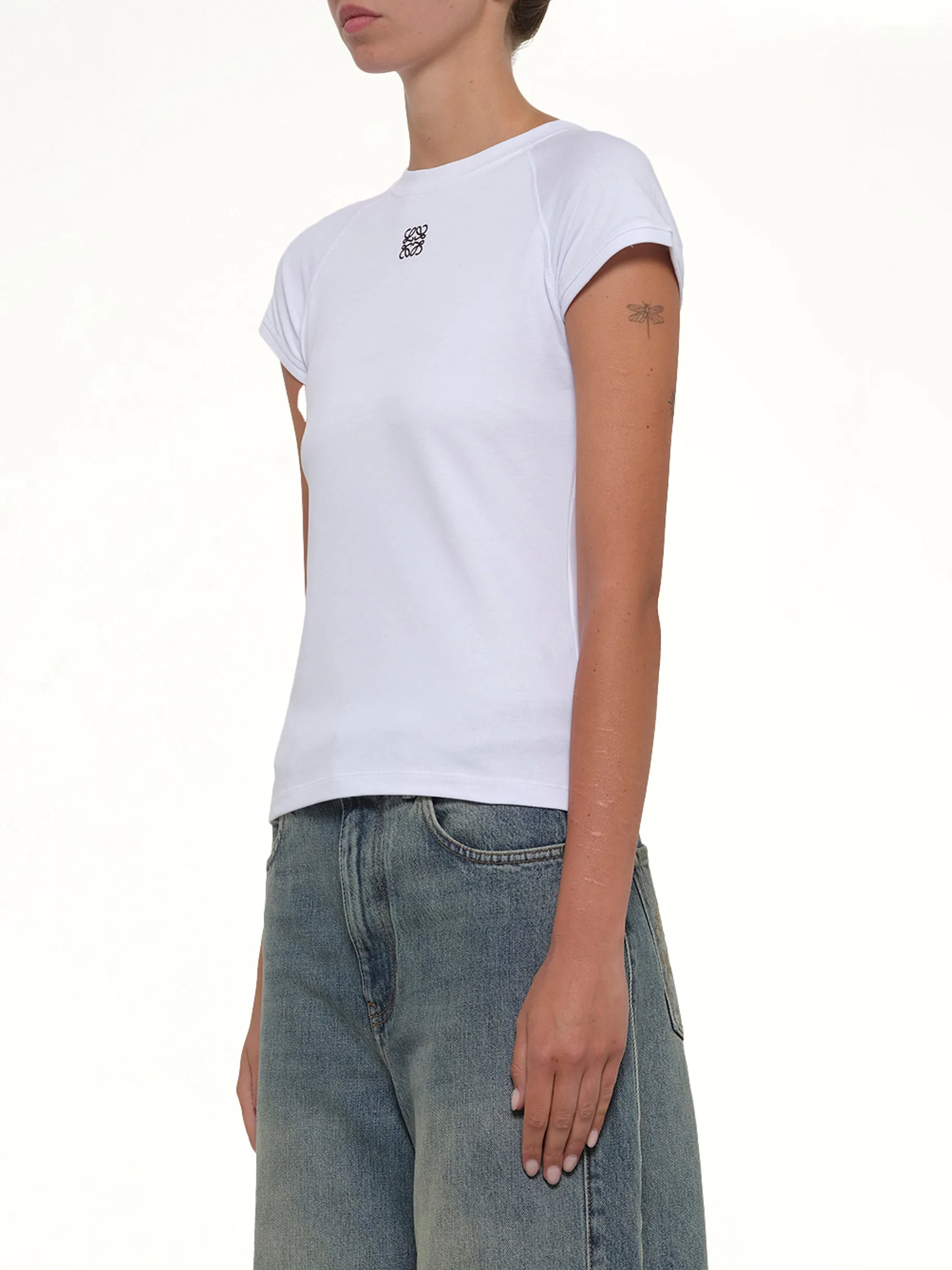 Small Fit T-Shirt in White sold by MARAIS product image thumbnail 3