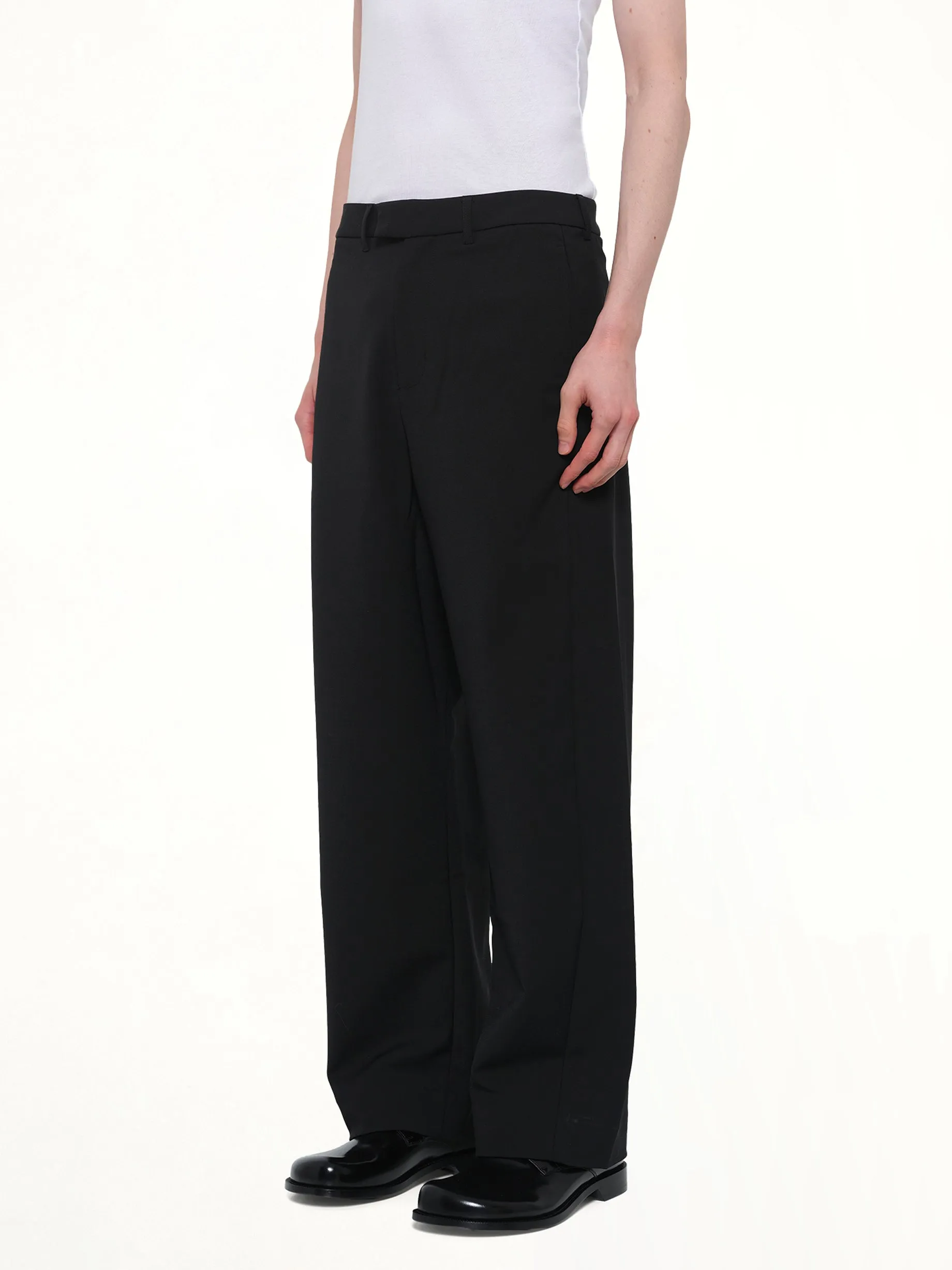 Lounge Curve Pant in Black sold by MARAIS product image thumbnail 3