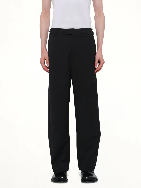 Lounge Curve Pant in Black made by Entire Studios