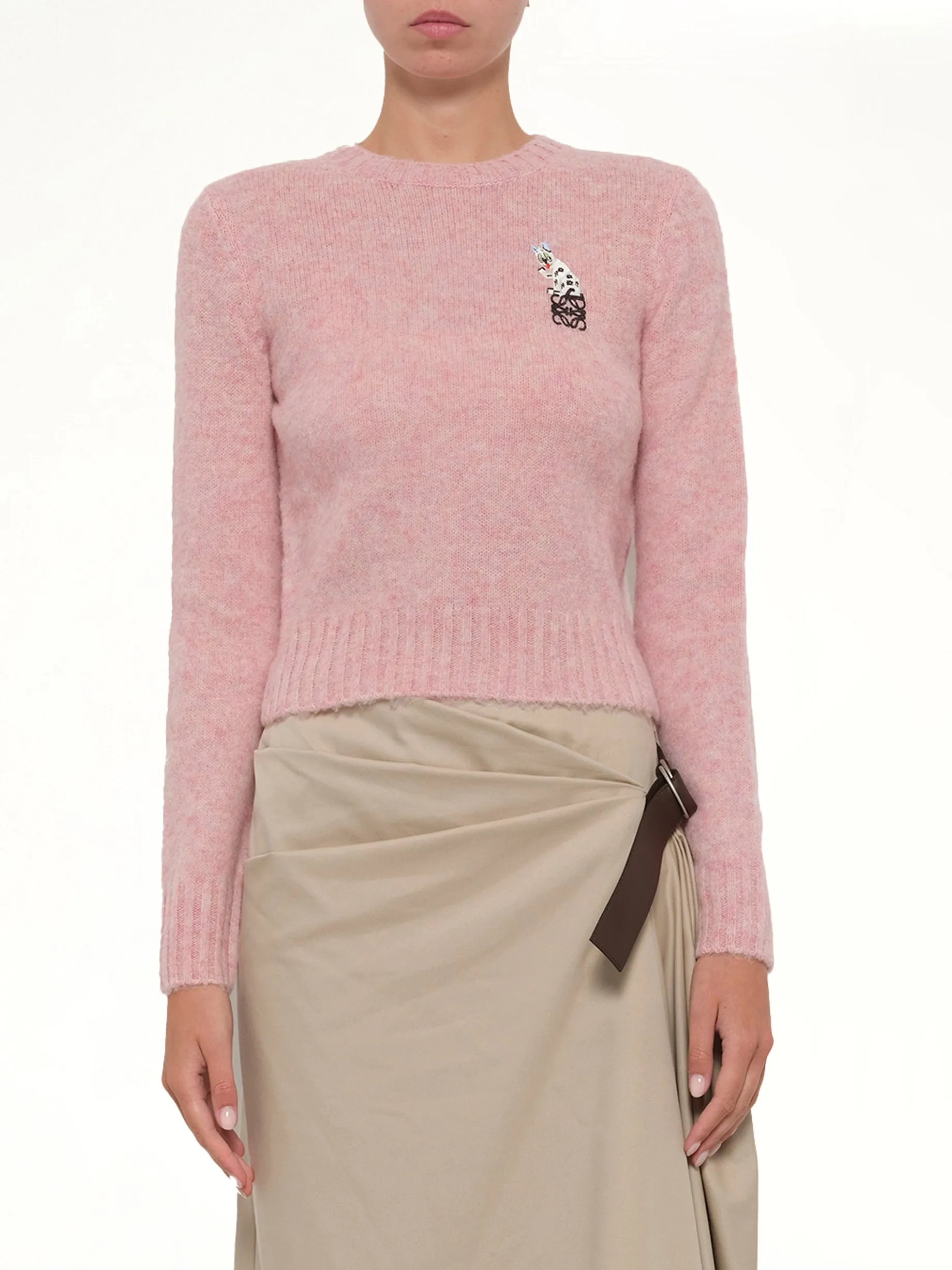 Louis Wain Sweater in Pink sold by MARAIS