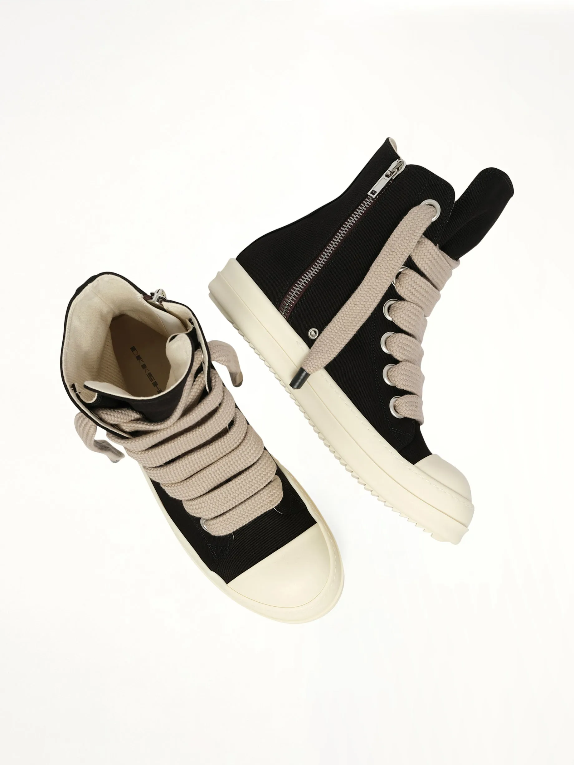 Jumbolace Sneaks in Black/Milk sold by MARAIS product image thumbnail 4