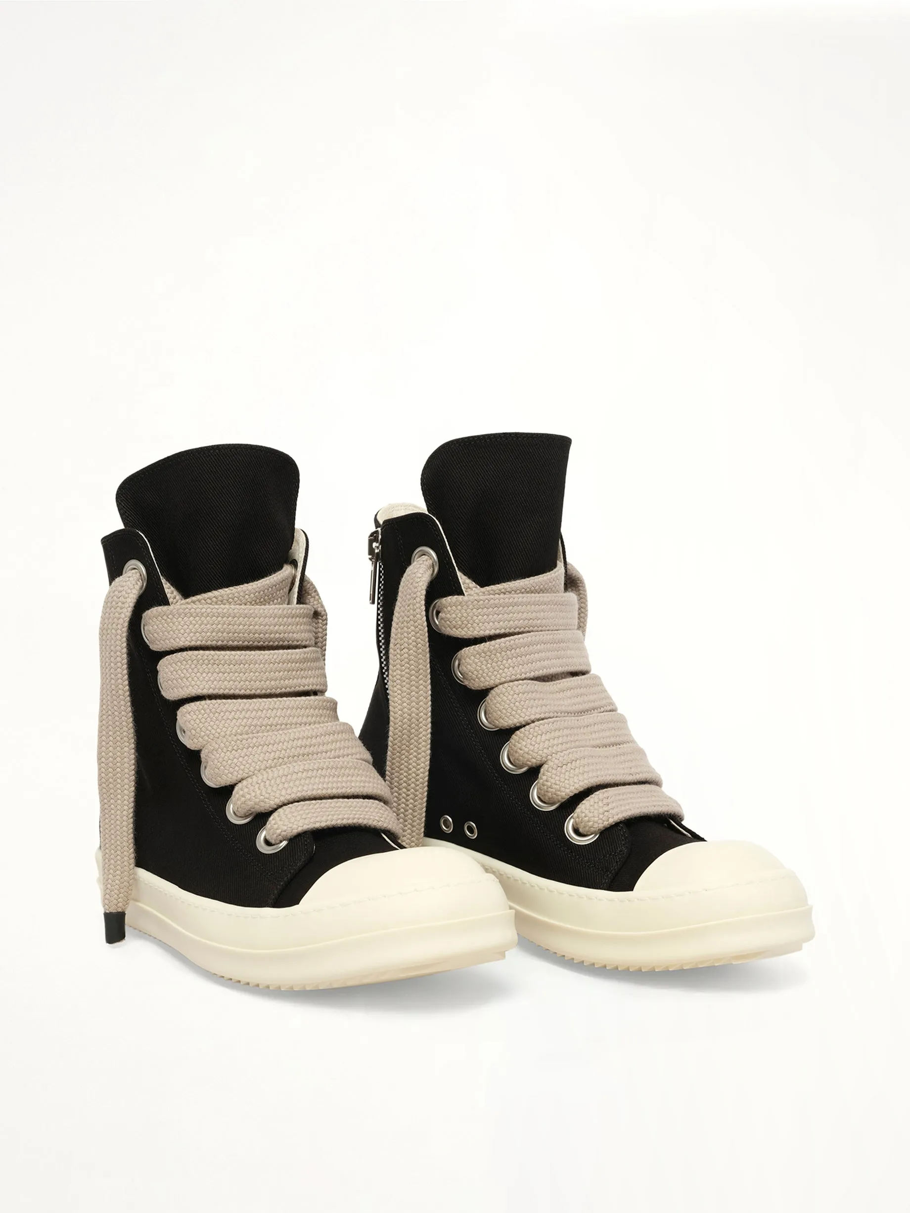Jumbolace Sneaks in Black/Milk sold by MARAIS product image thumbnail 2