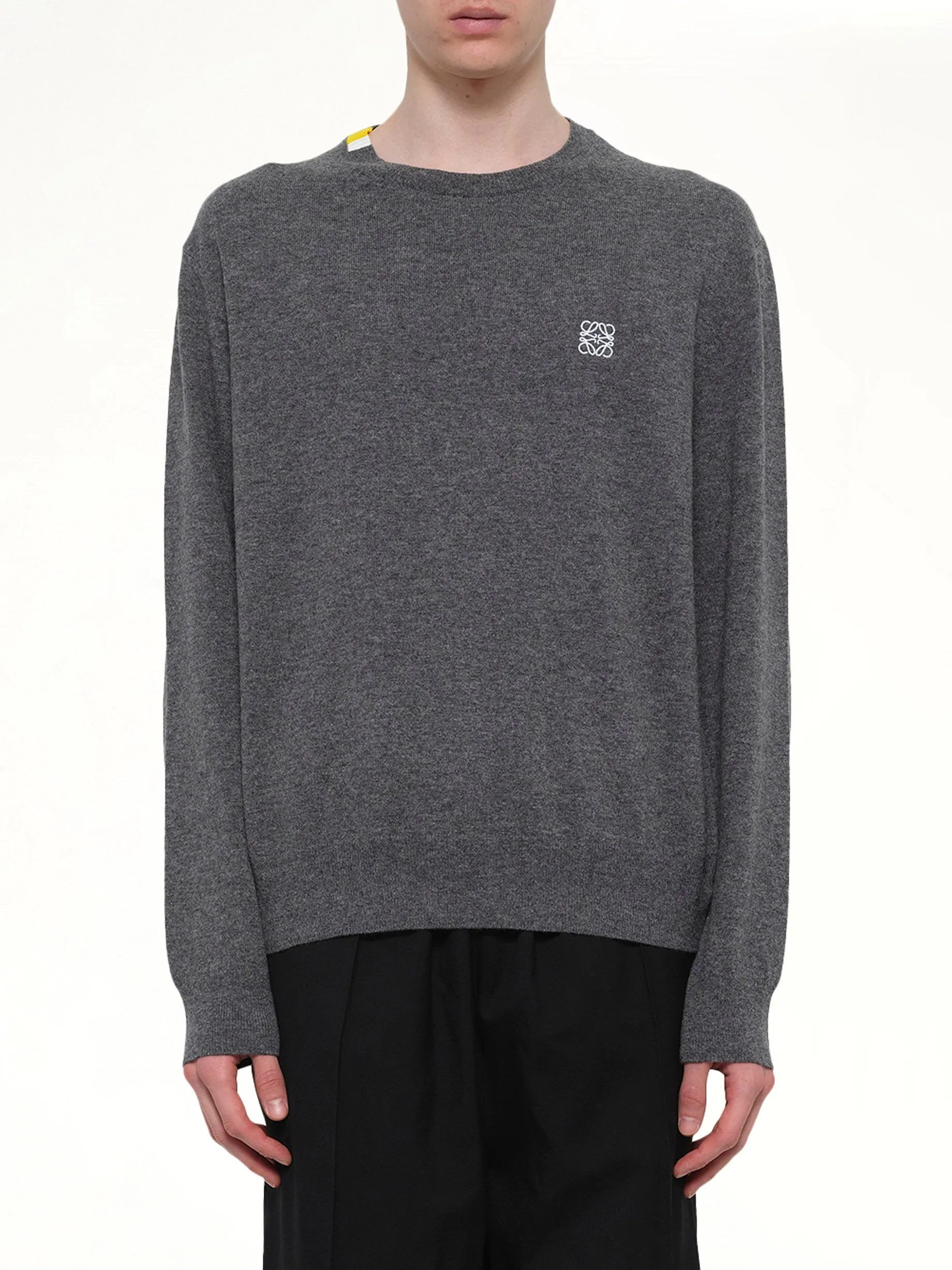 Anagram Knit Sweater in Grey sold by MARAIS