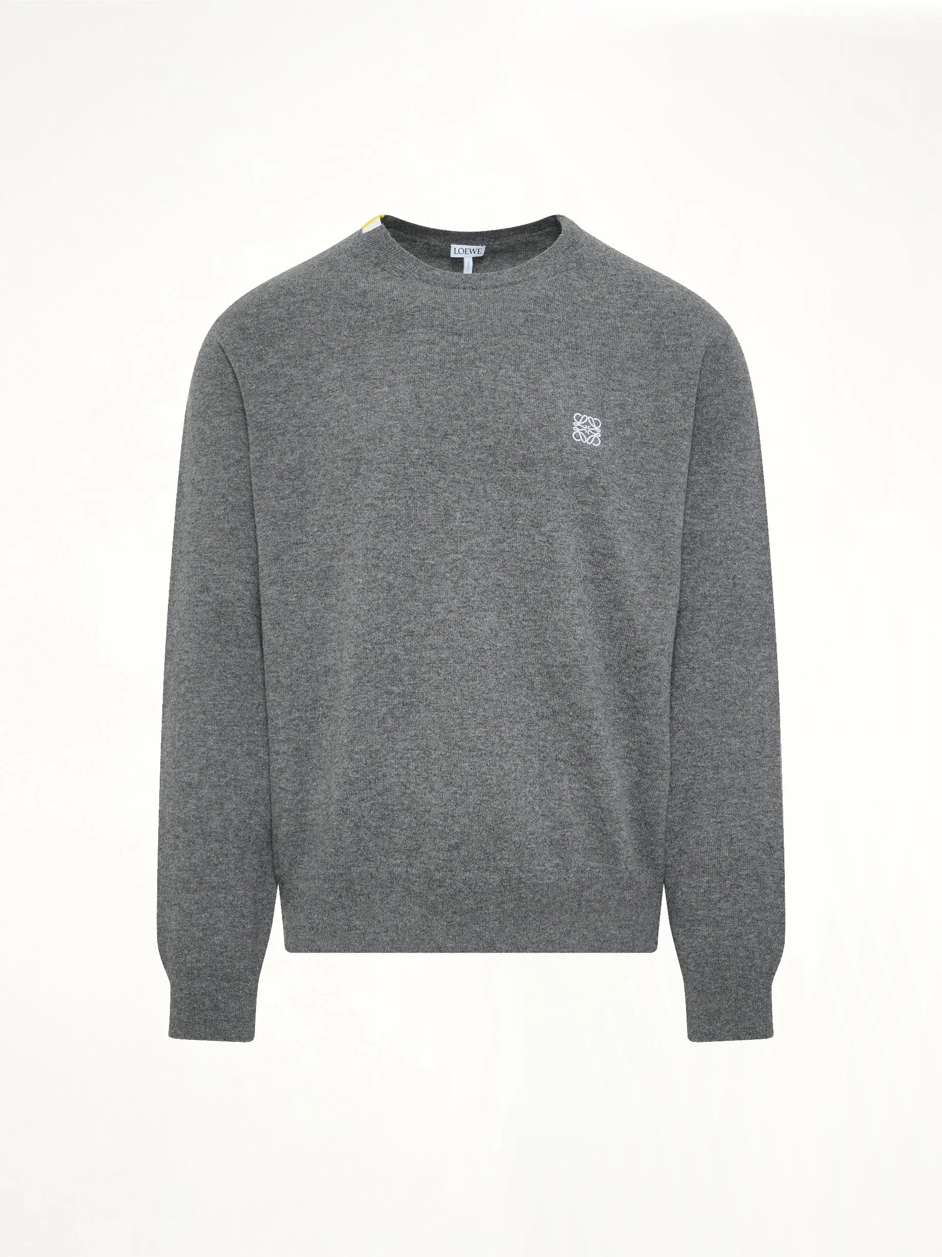 Anagram Knit Sweater in Grey sold by MARAIS product image thumbnail 2
