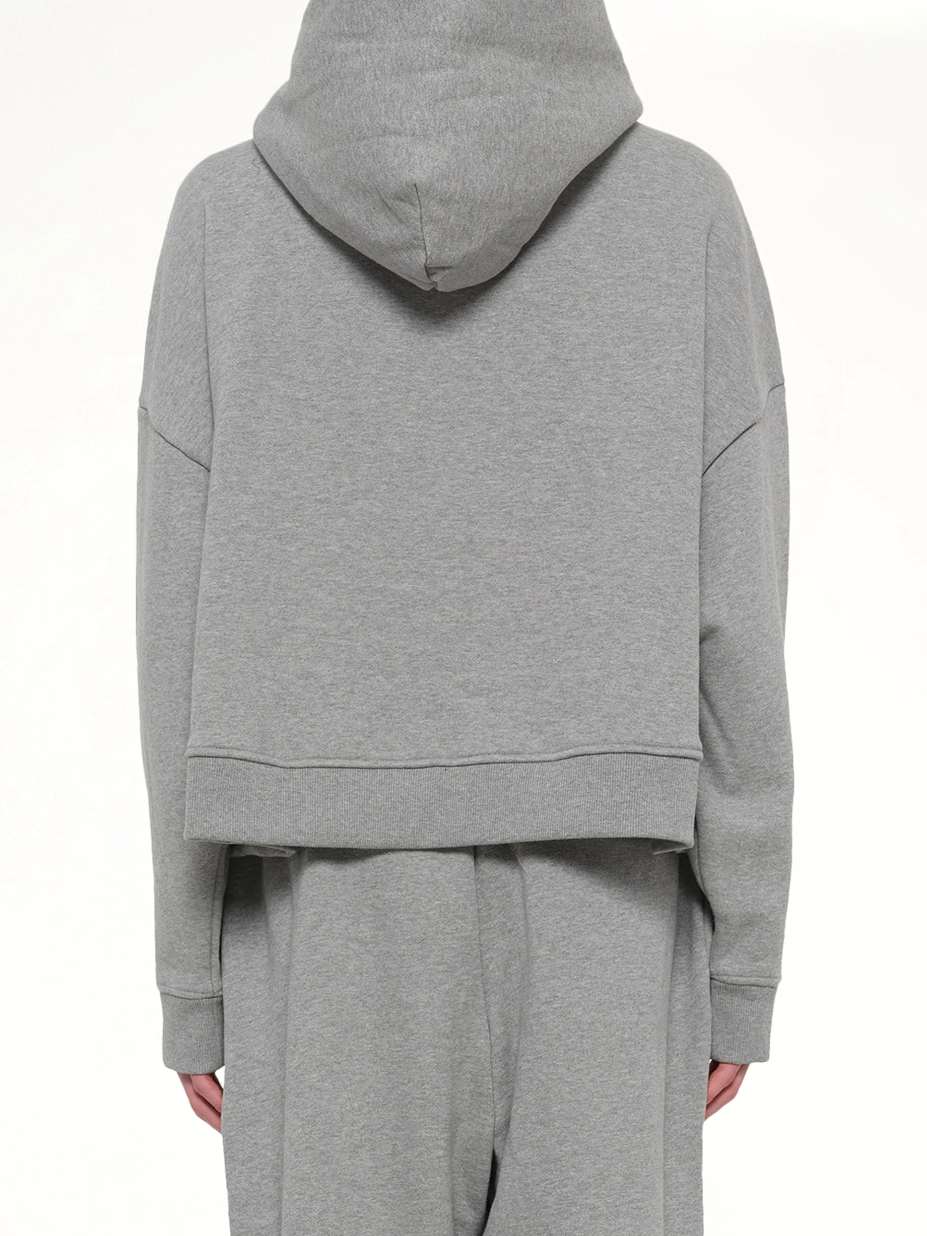 Heavy Hood in Grey Marle sold by MARAIS product image thumbnail 5