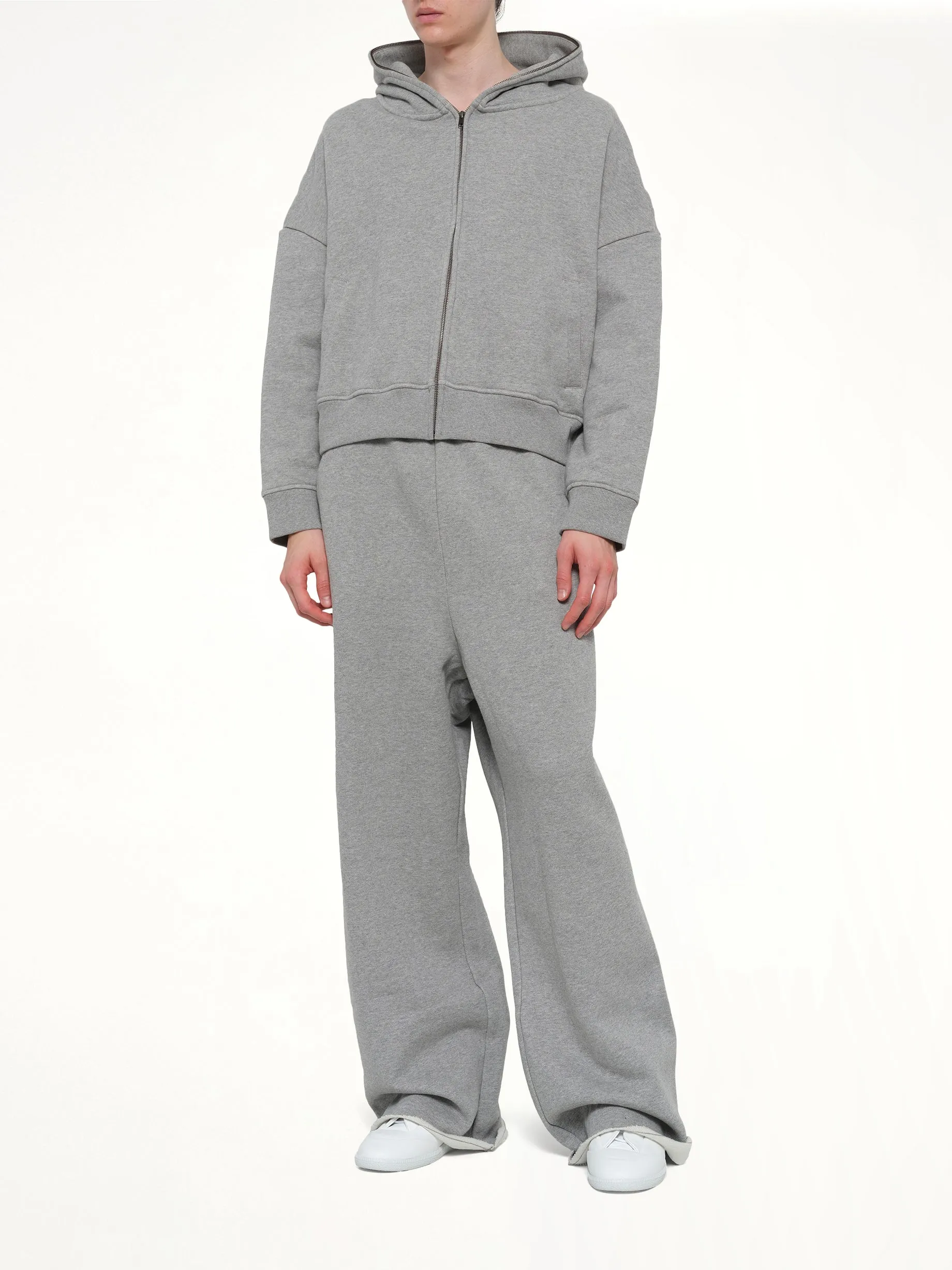 Full Sweatpant in Grey Marle sold by MARAIS product image thumbnail 4