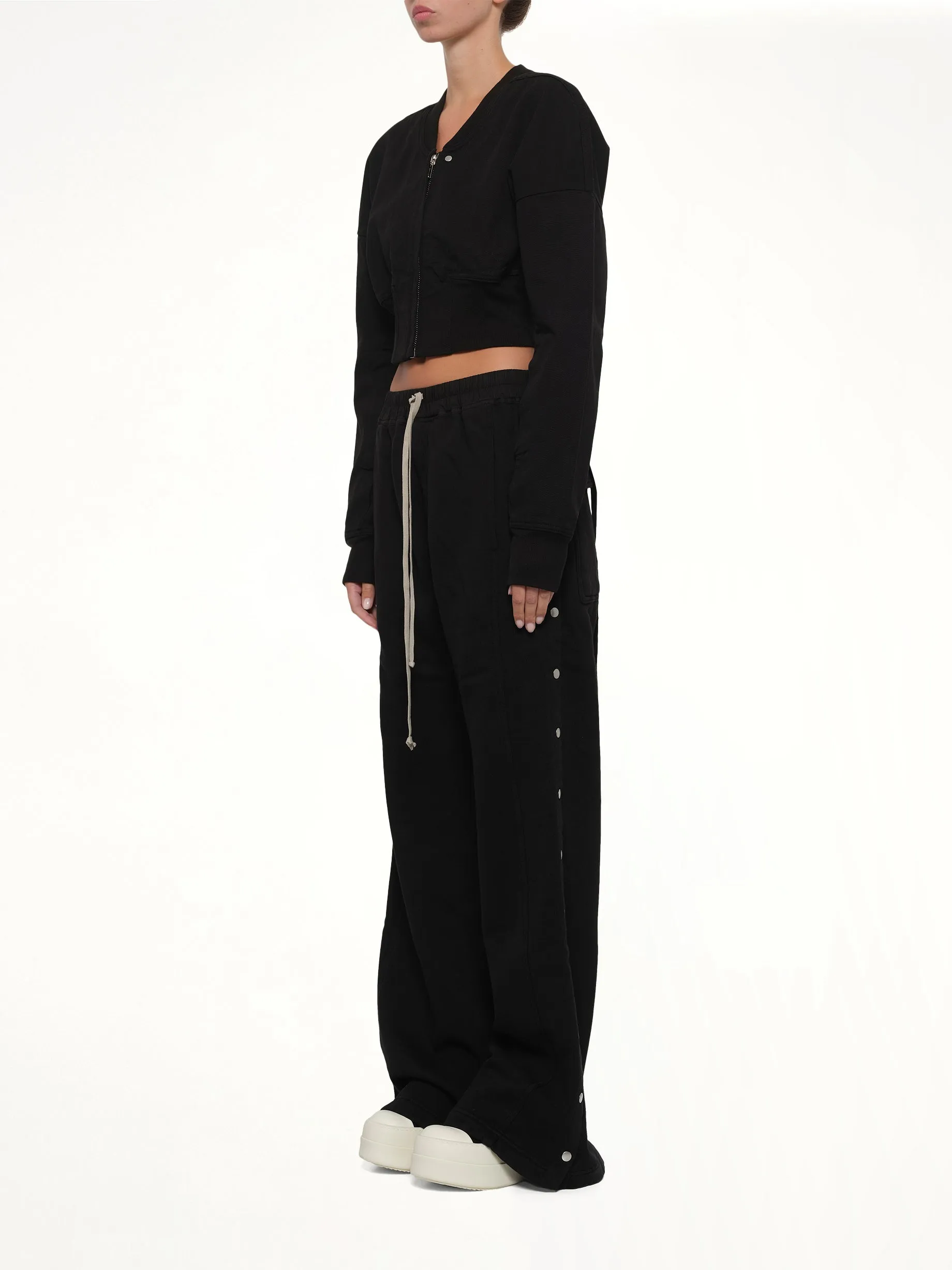 Flight Jacket Cropped in Black sold by MARAIS product image thumbnail 4