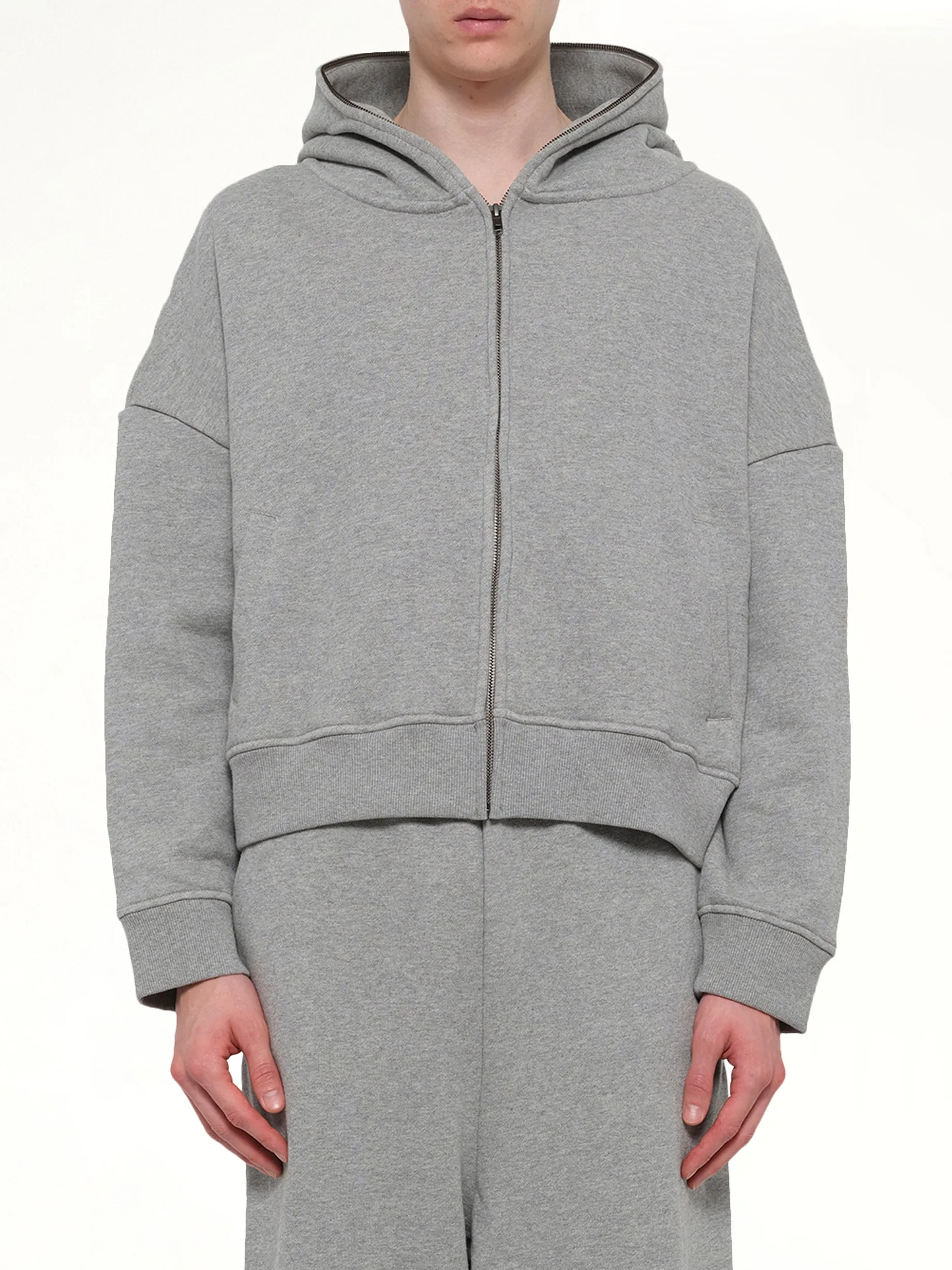 Eternal Zip in Grey Marle sold by MARAIS
