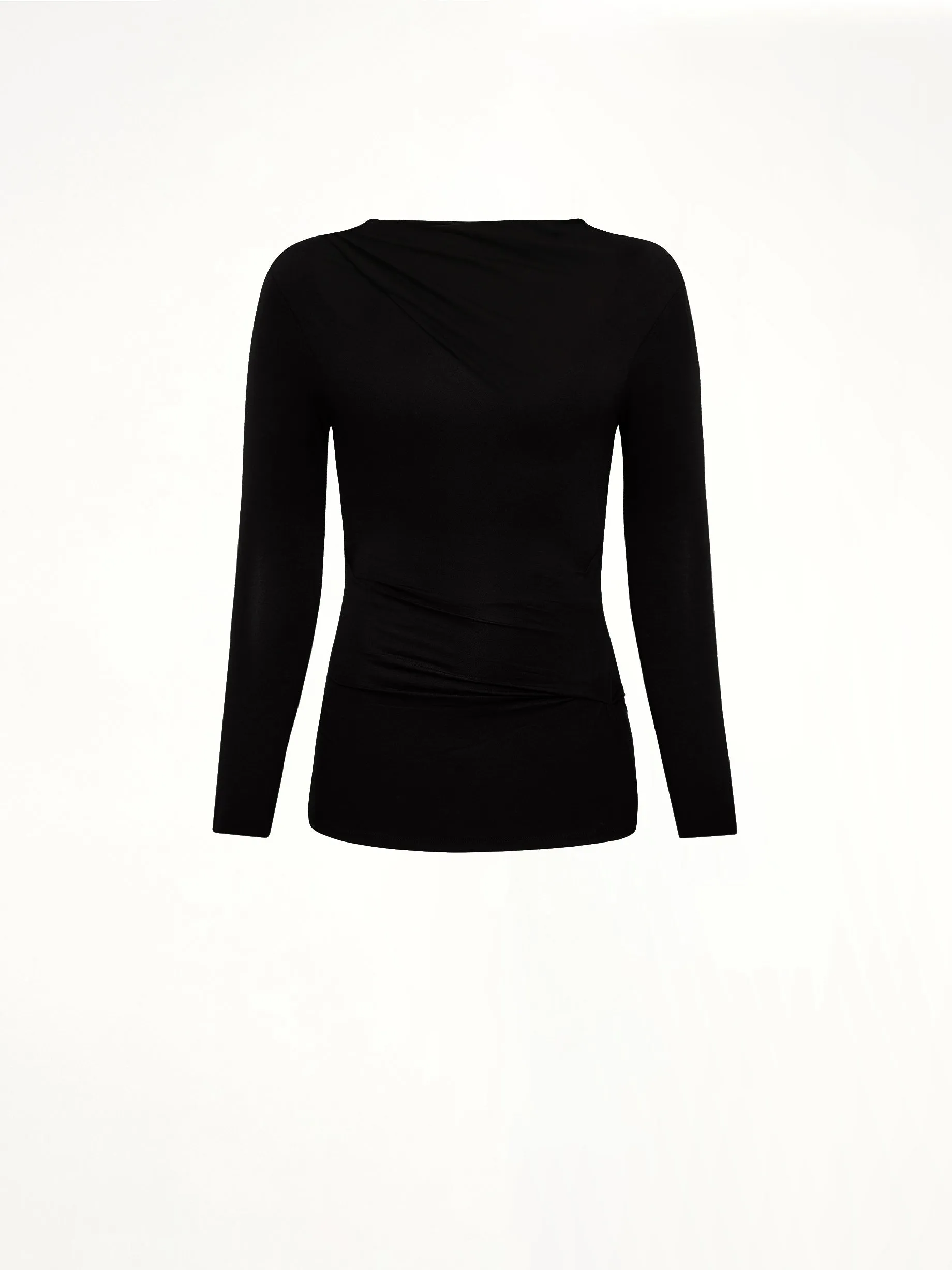 Drape Top in Black sold by MARAIS product image thumbnail 2