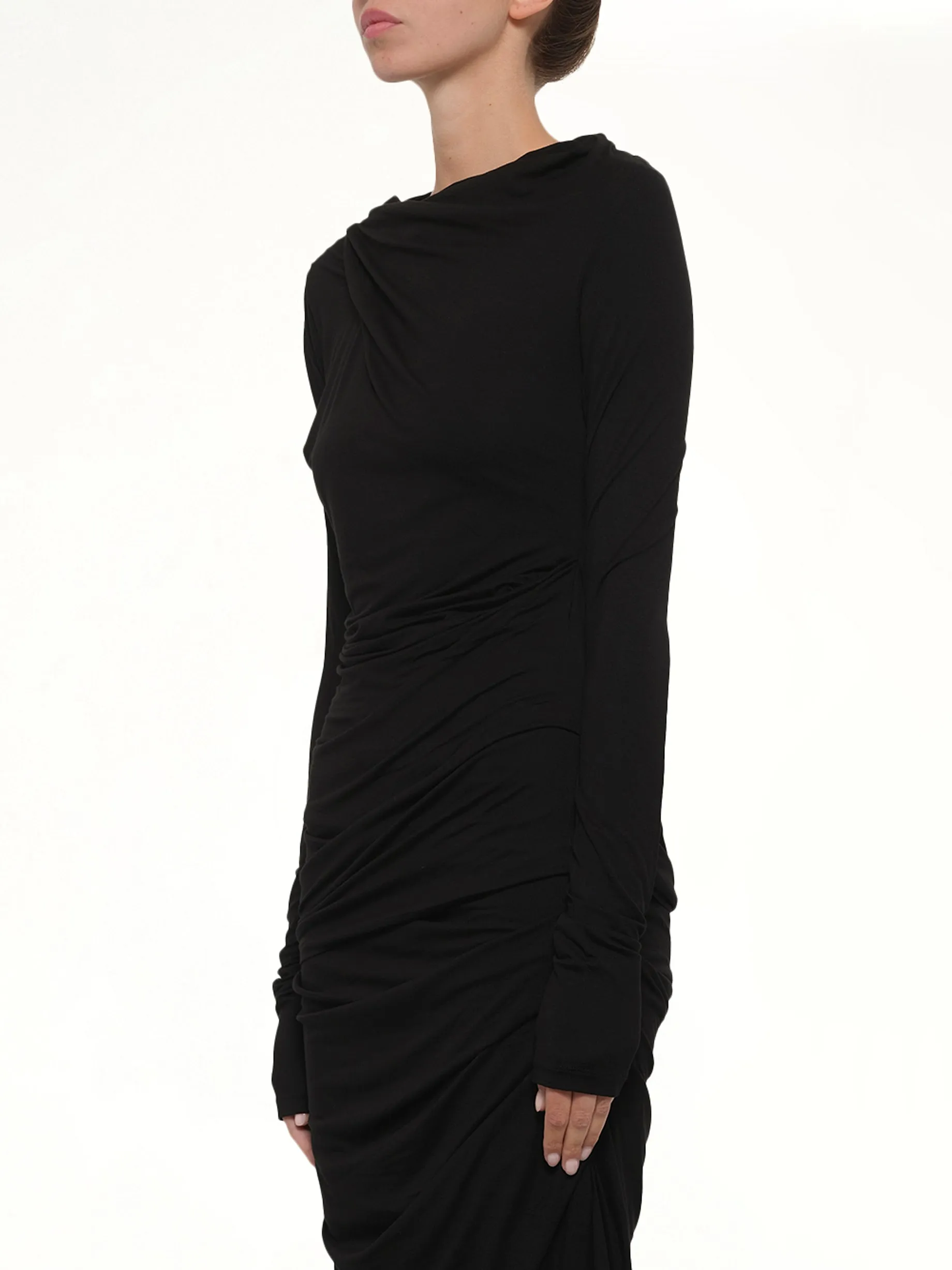 Drape Top in Black sold by MARAIS product image thumbnail 3