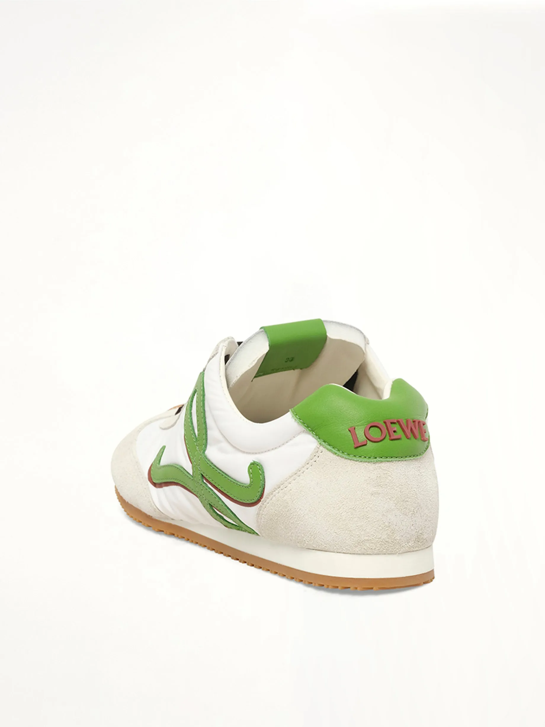 Ballet Runner 2.0 Louis Wain Sneaker in White/Green sold by MARAIS product image thumbnail 3