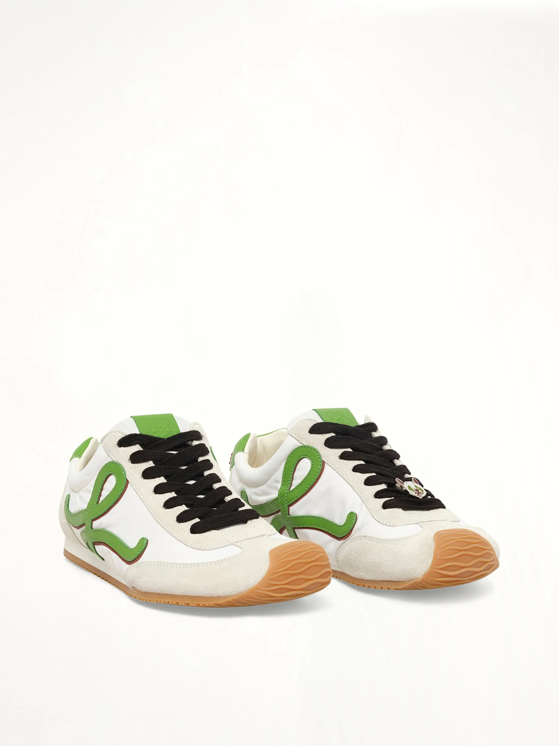 Ballet Runner 2.0 Louis Wain Sneaker in White/Green sold by MARAIS product image thumbnail 2