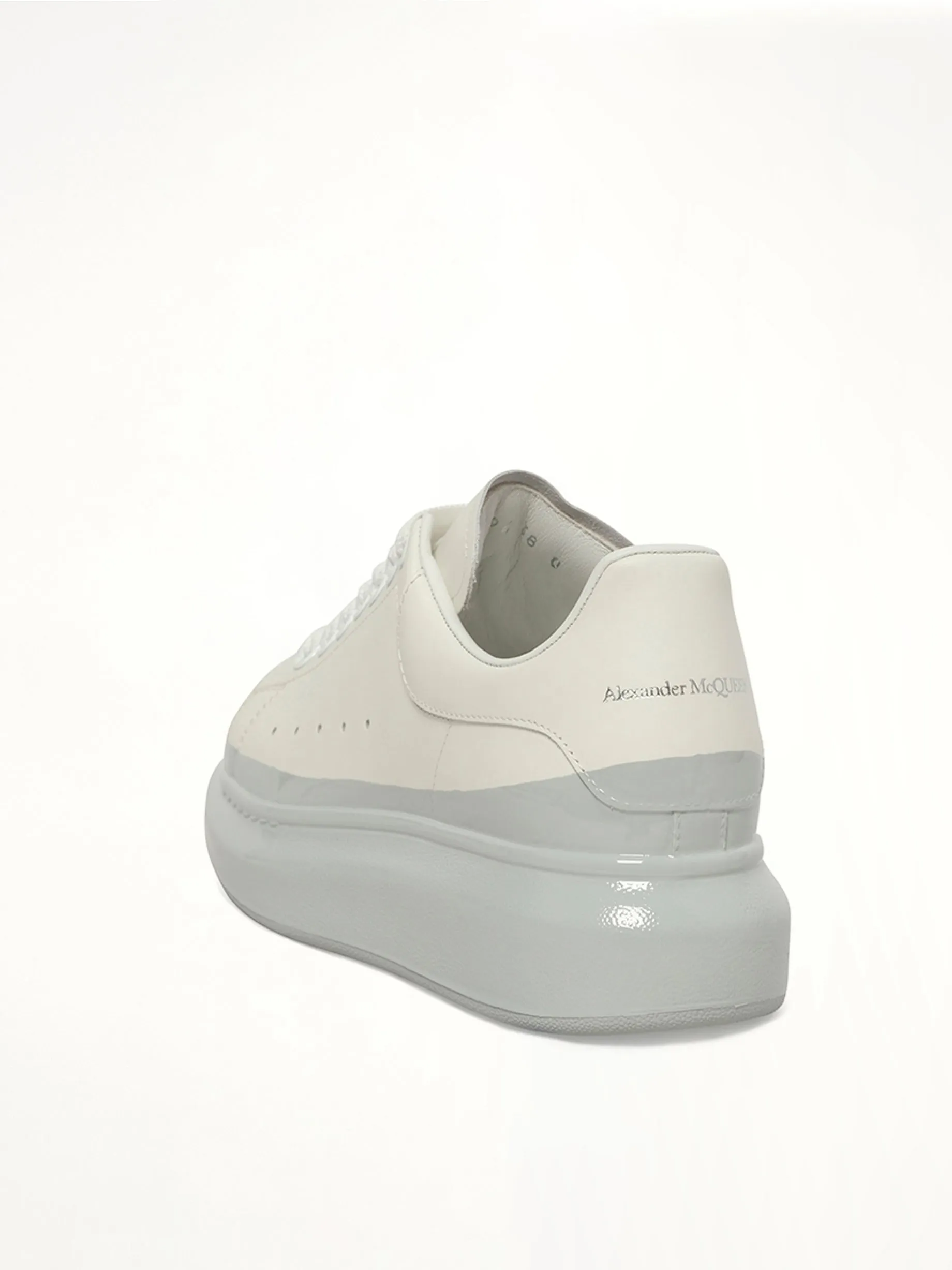 Larry Oversized Sneaker in White/Ice Blue sold by MARAIS product image thumbnail 3