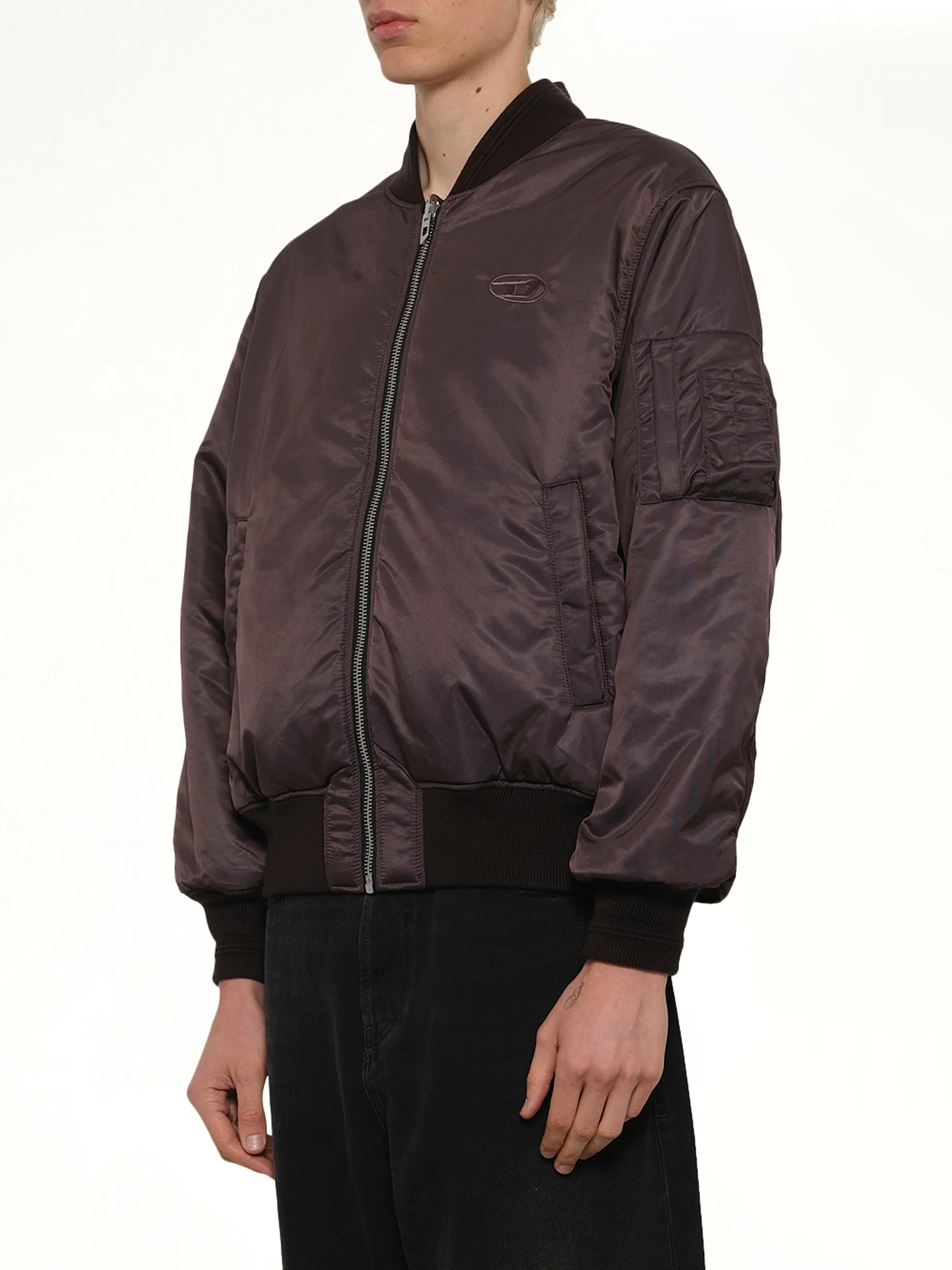 W-TYPE-D1 Bomber Jacket in Brown sold by MARAIS product image thumbnail 3