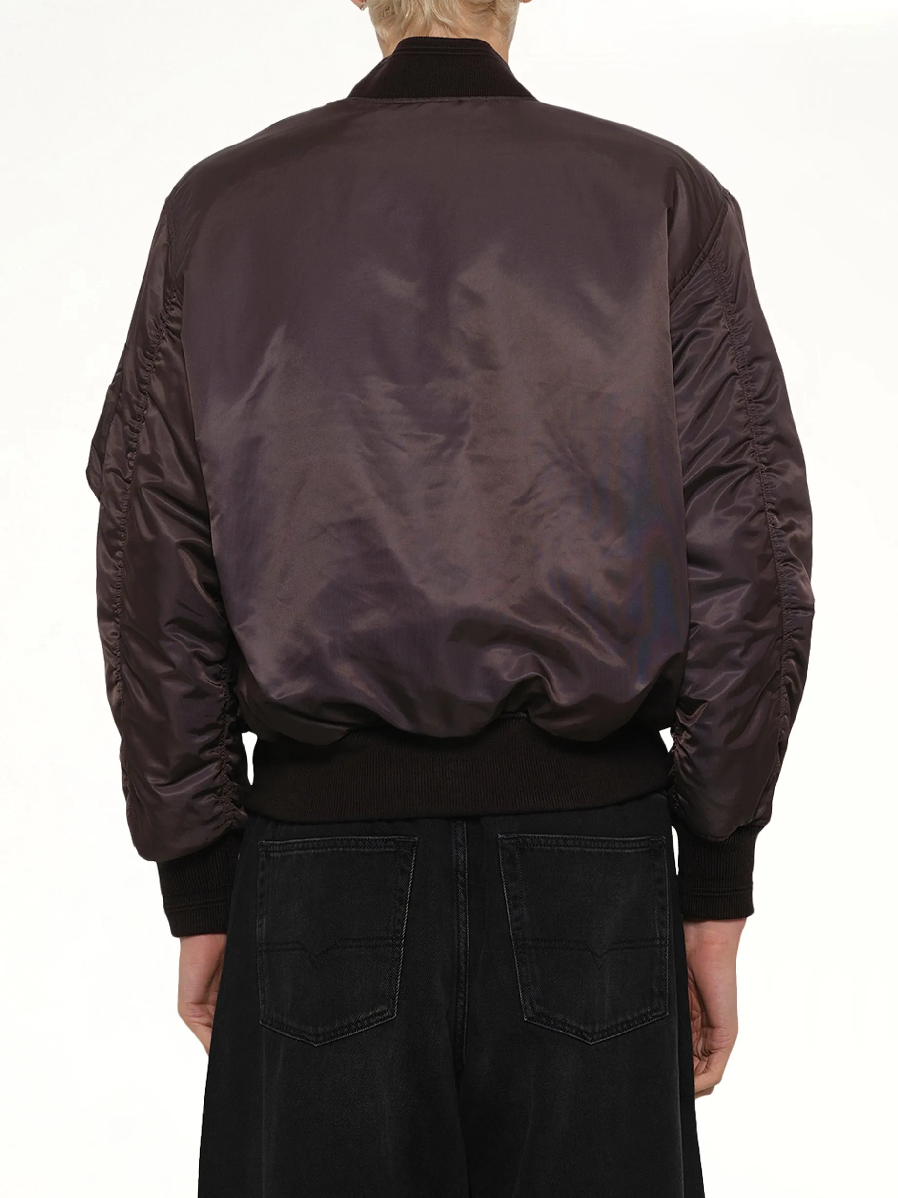 W-TYPE-D1 Bomber Jacket in Brown sold by MARAIS product image thumbnail 5