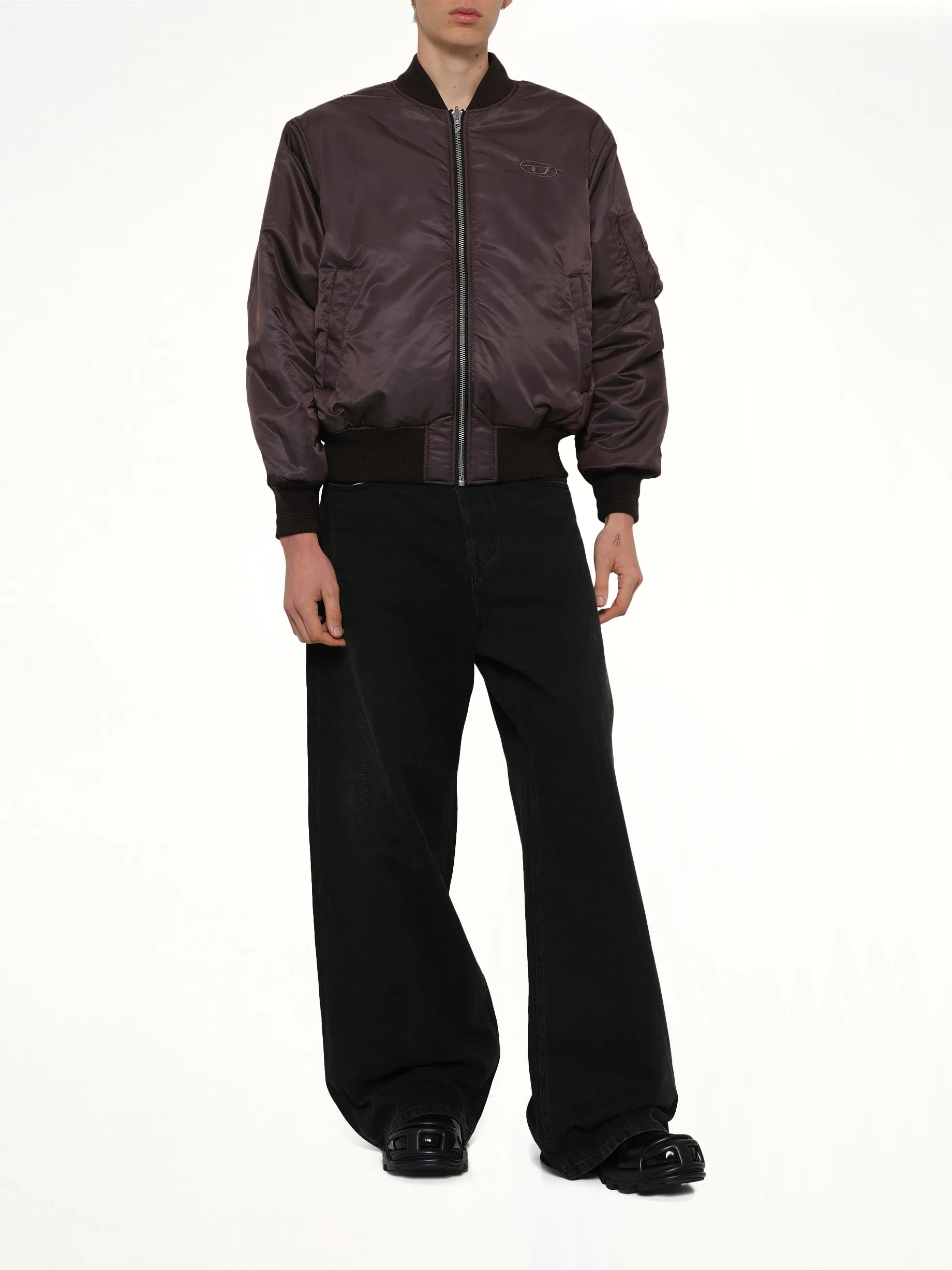 W-TYPE-D1 Bomber Jacket in Brown sold by MARAIS product image thumbnail 4