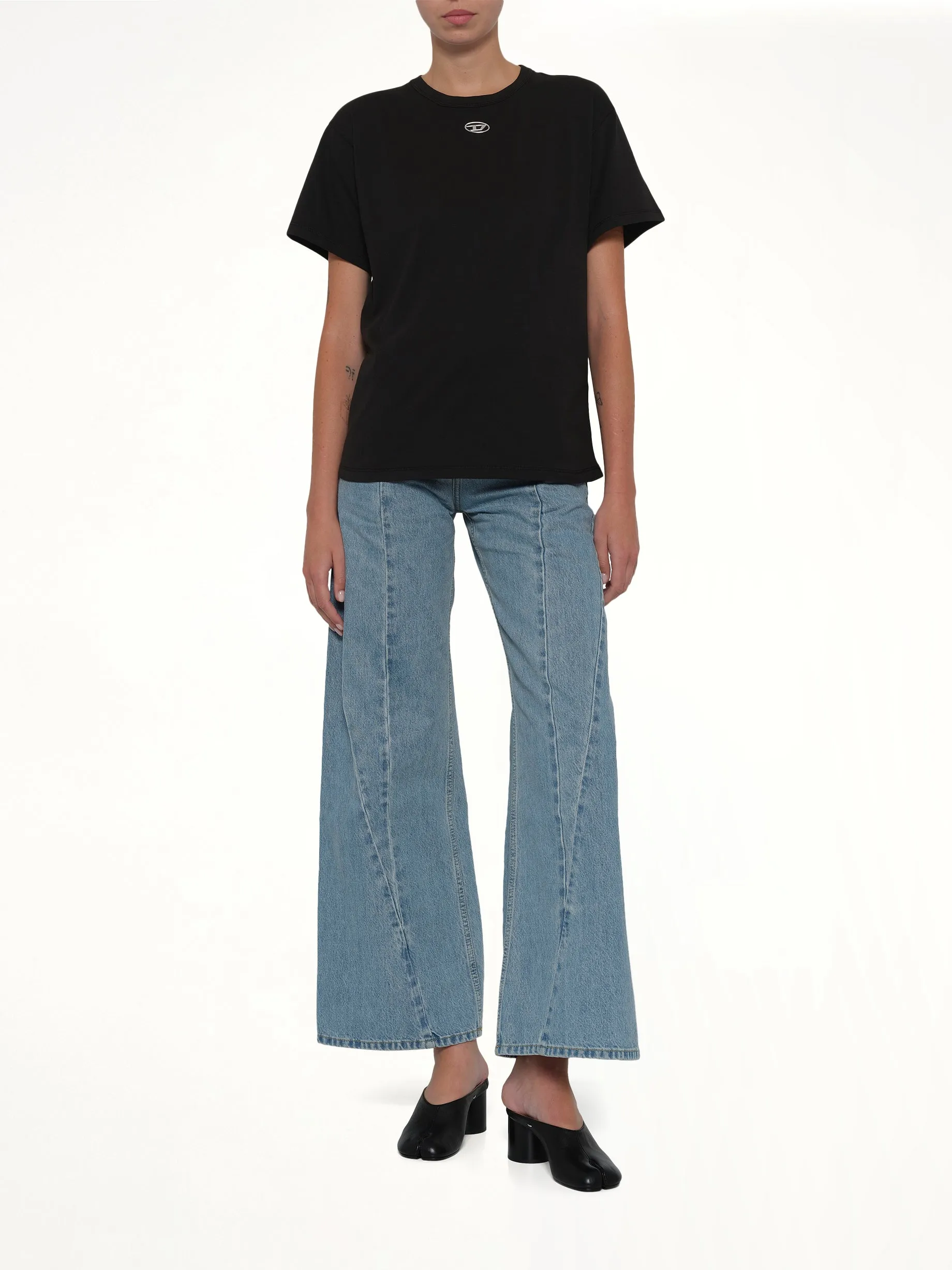 T-NORMY-OD-S1 T-Shirt in Black sold by MARAIS product image thumbnail 4