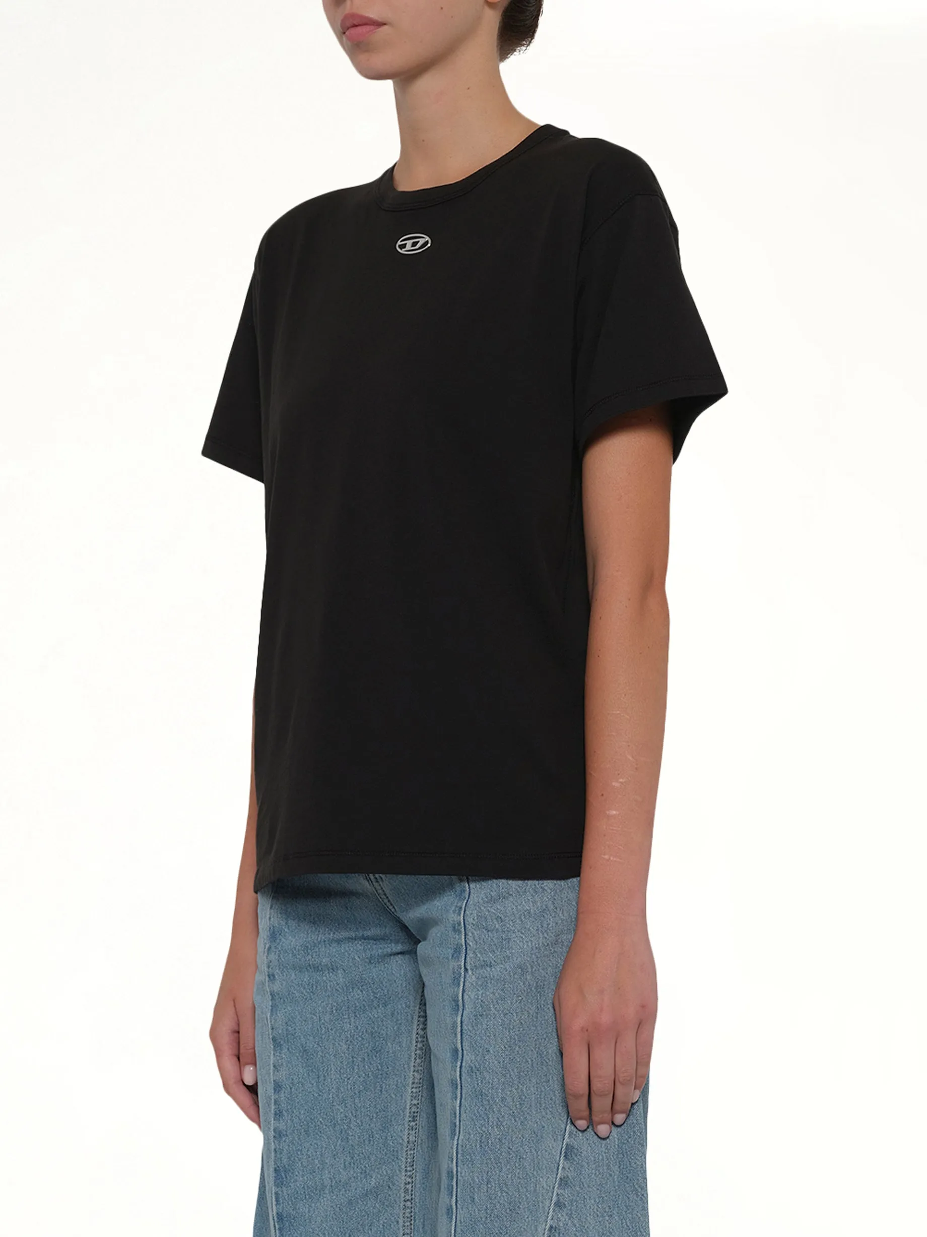 T-NORMY-OD-S1 T-Shirt in Black sold by MARAIS product image thumbnail 3