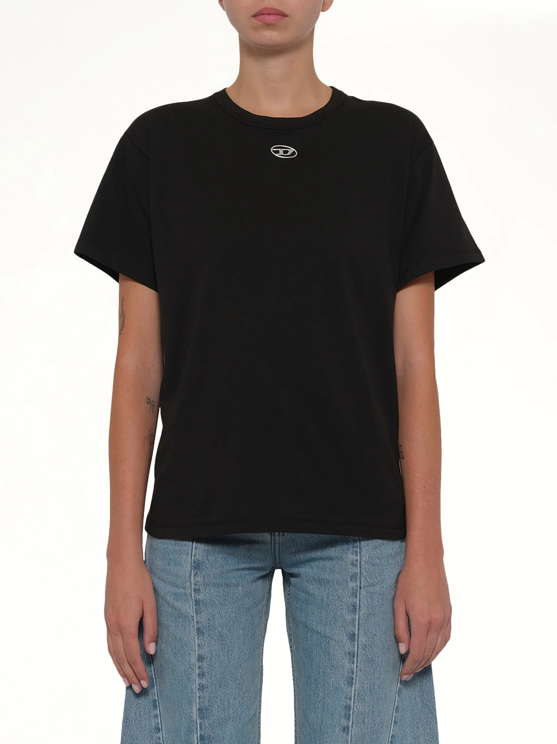 T-NORMY-OD-S1 T-Shirt in Black sold by MARAIS