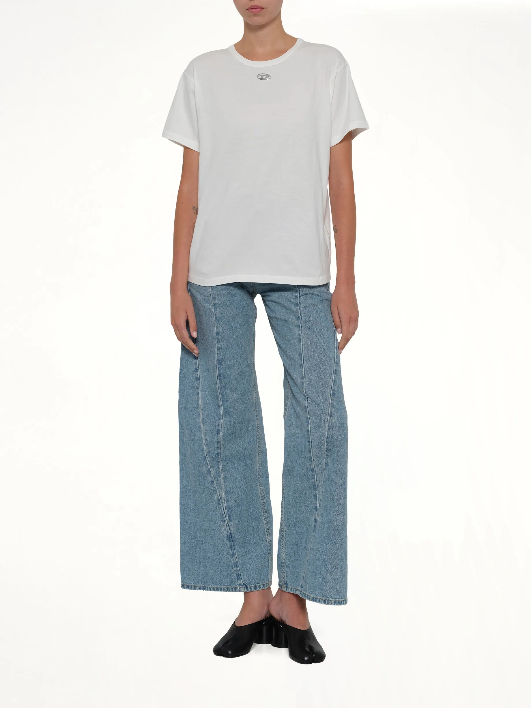 T-NORMY-OD-S1 T-Shirt in White sold by MARAIS product image thumbnail 4