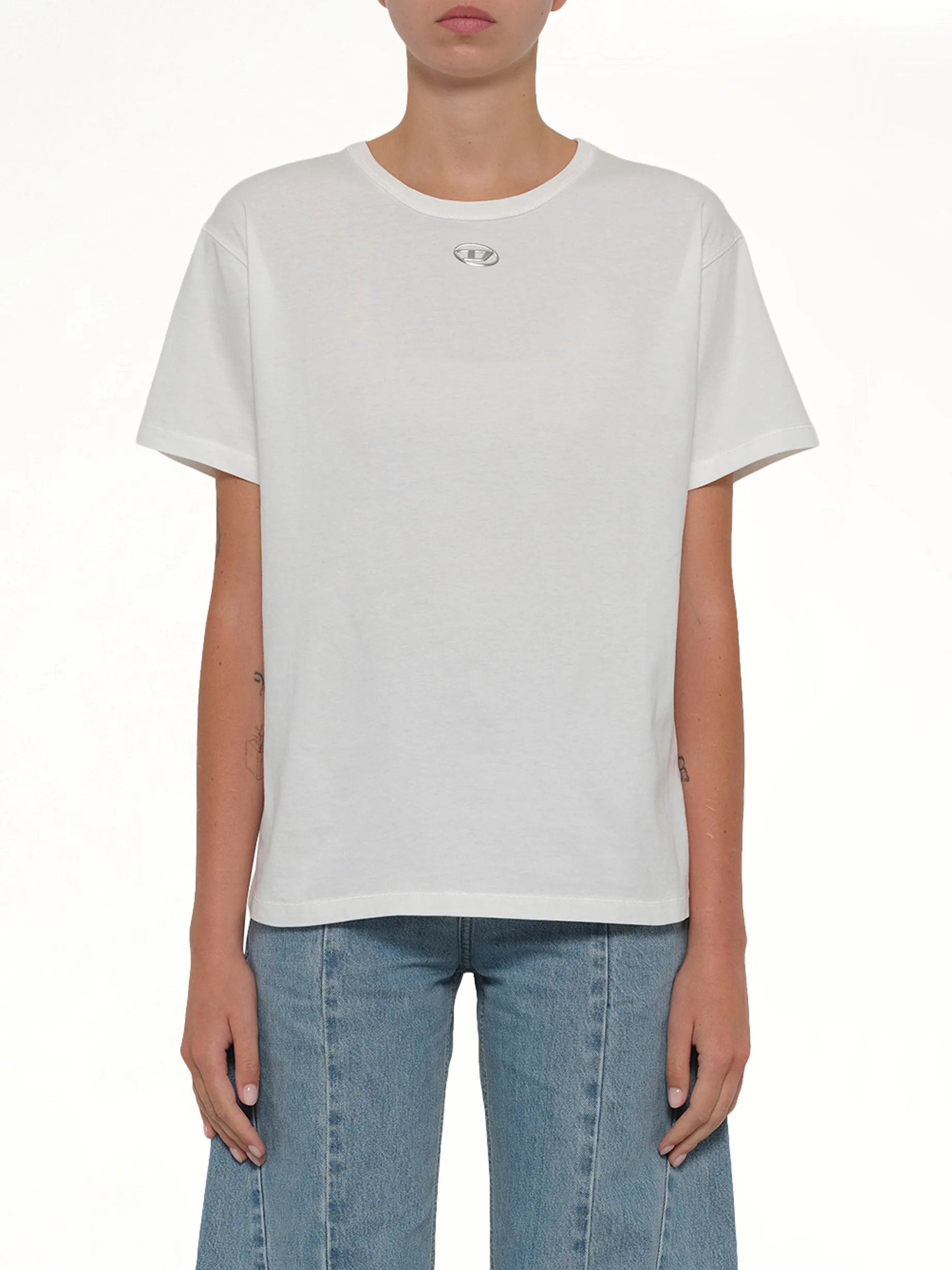 T-NORMY-OD-S1 T-Shirt in White sold by MARAIS